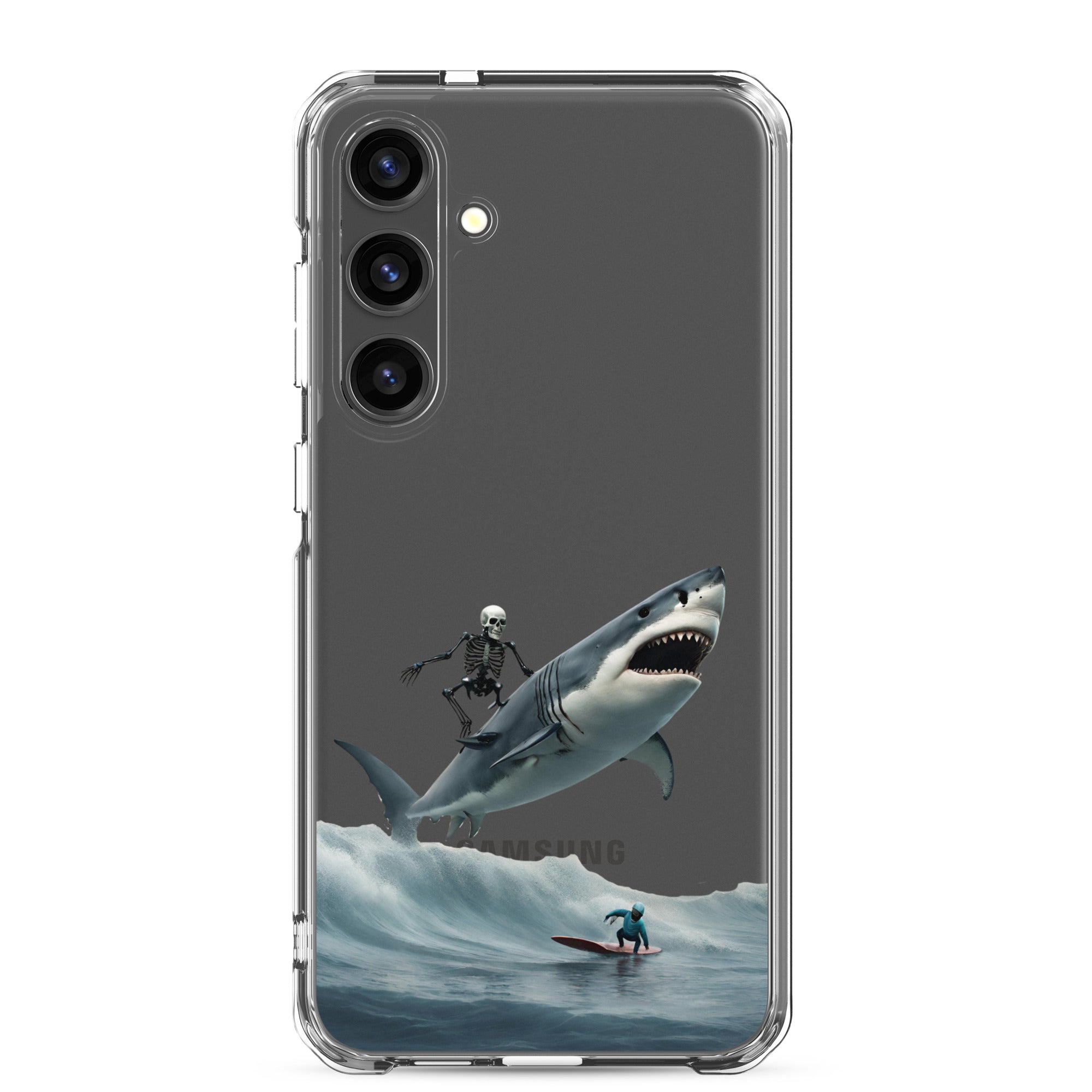 Shark Shredder Clear Case for Samsung®