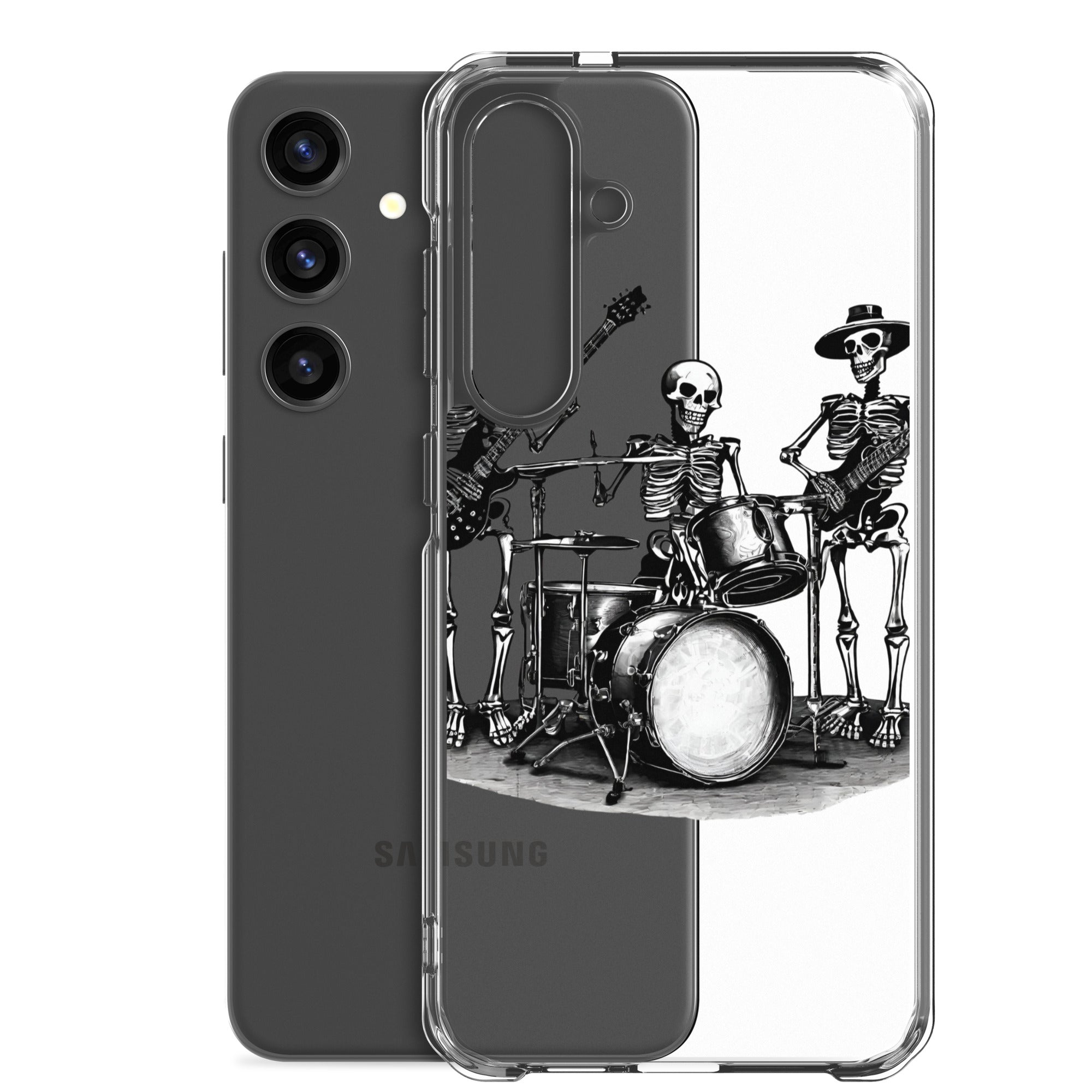 Skeleton Band Clear Case for Samsung®