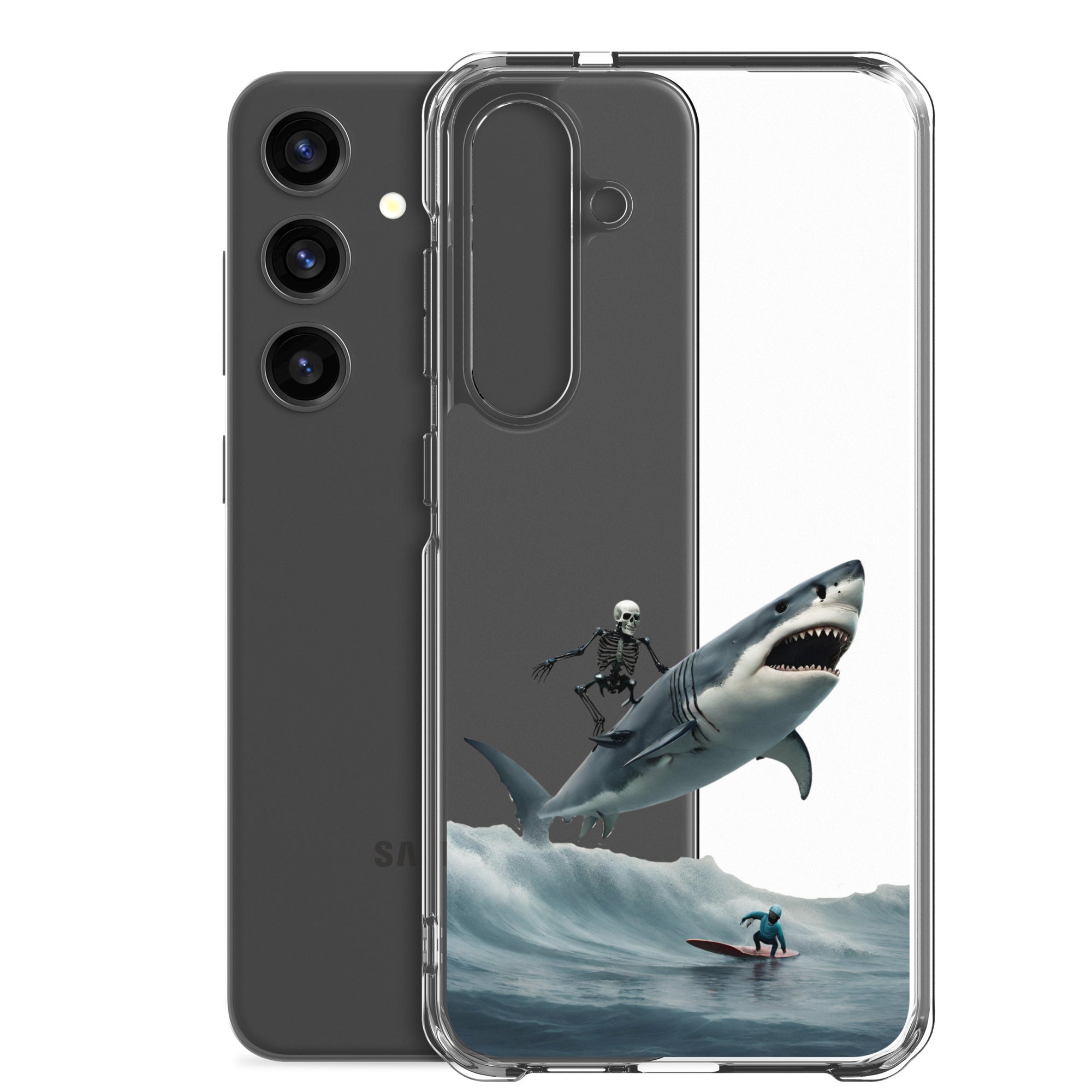 Shark Shredder Clear Case for Samsung®