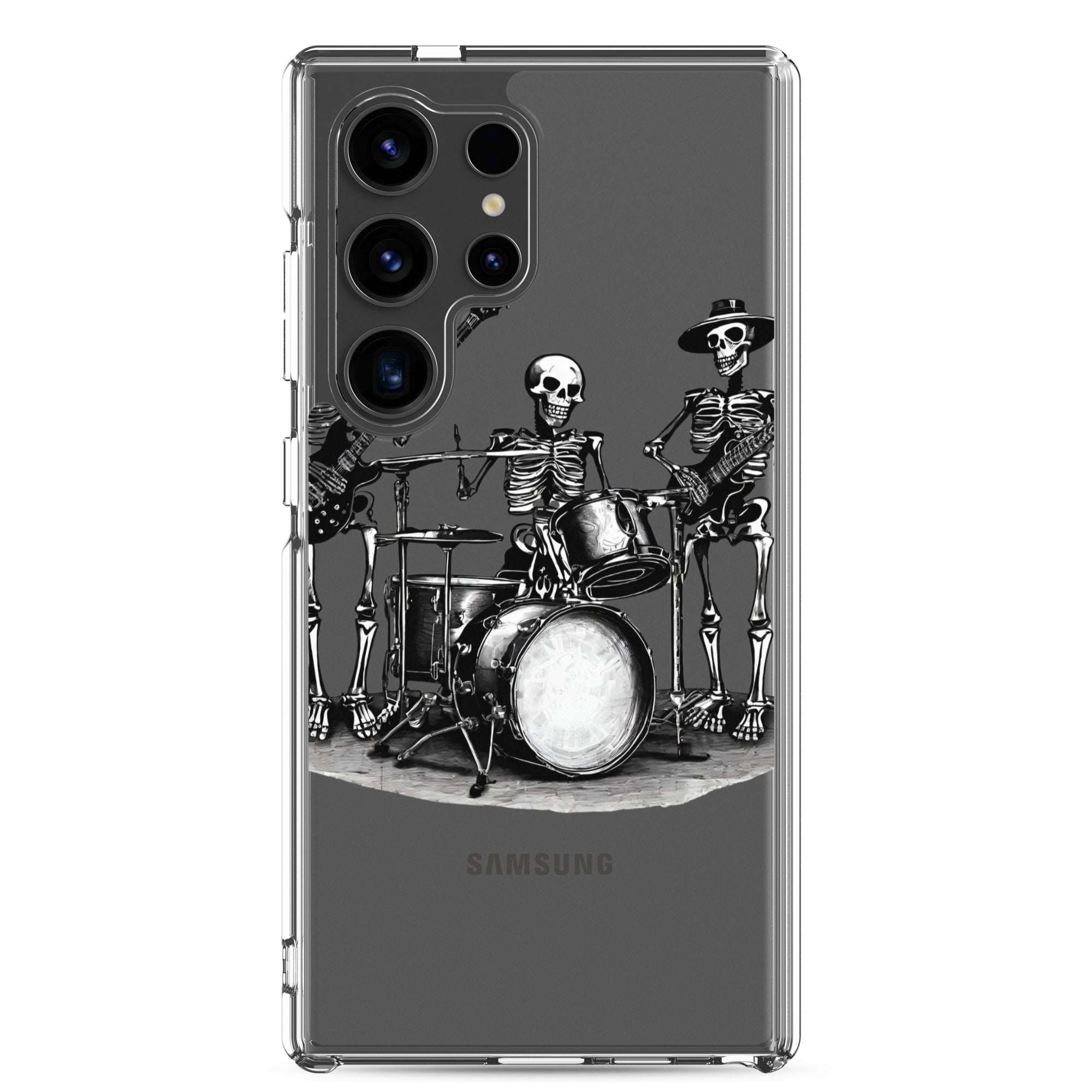 Skeleton Band Clear Case for Samsung®