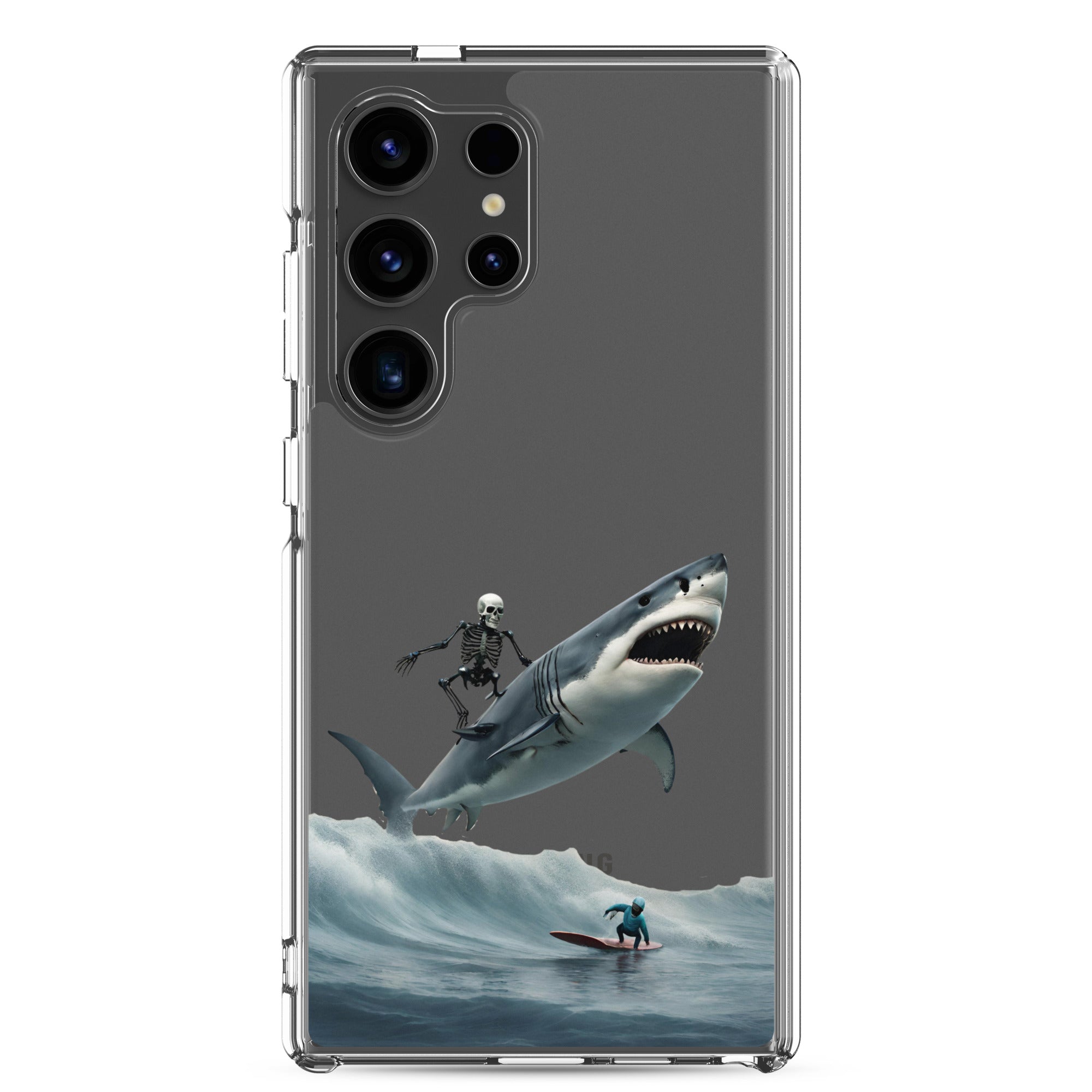 Shark Shredder Clear Case for Samsung®