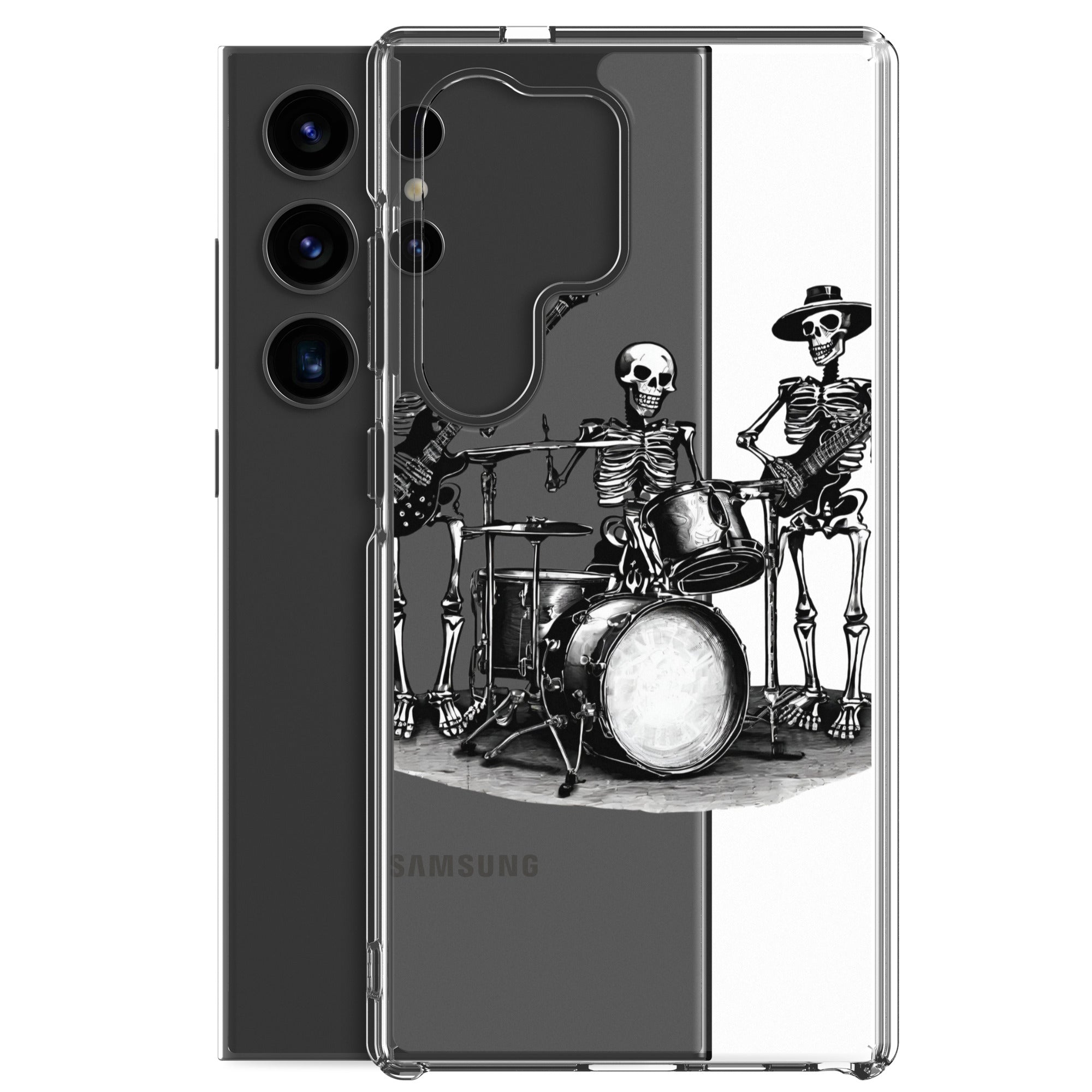 Skeleton Band Clear Case for Samsung®