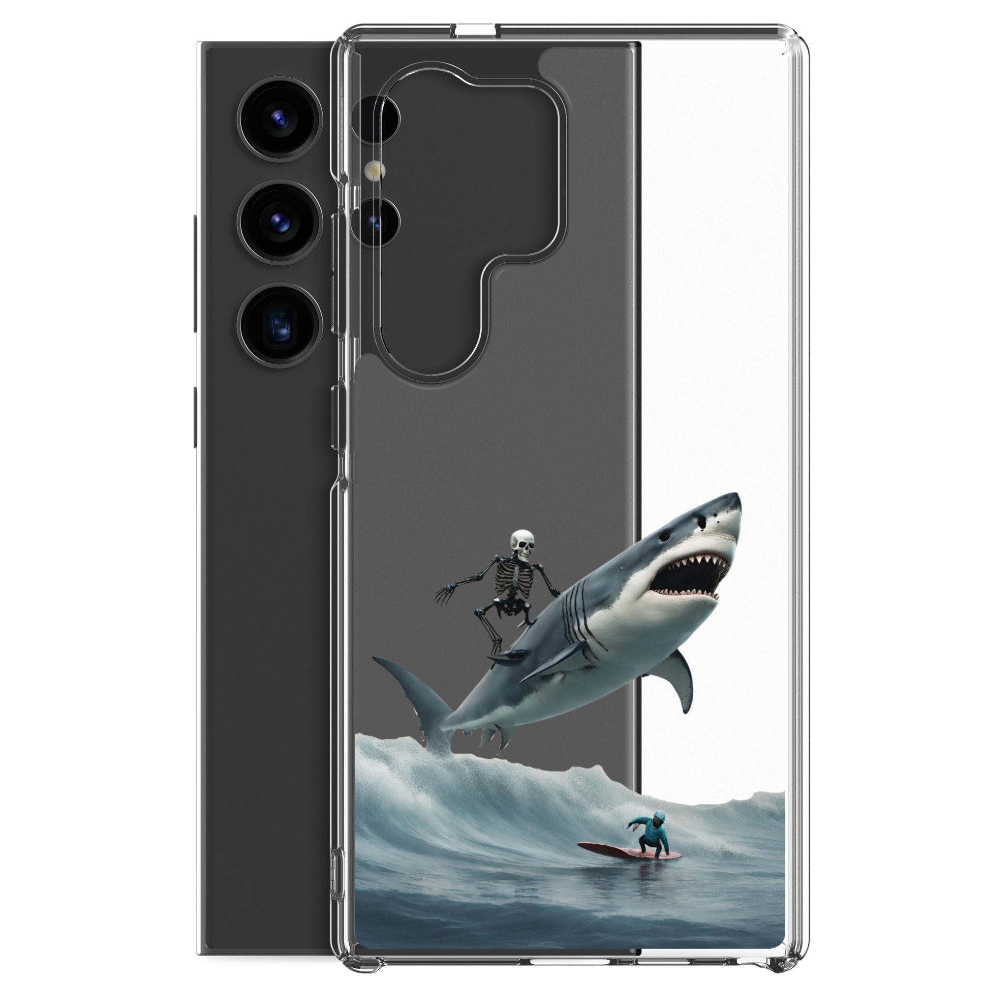 Shark Shredder Clear Case for Samsung®