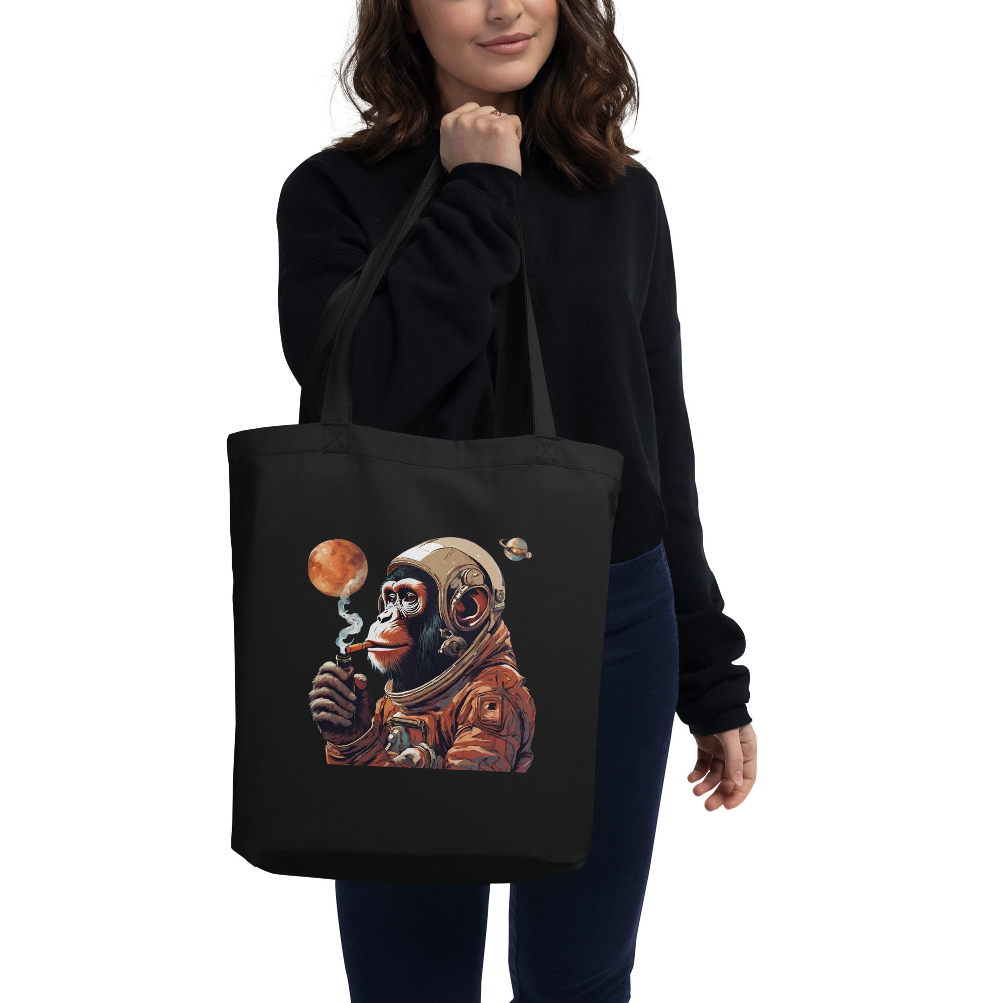 Ape Astronaut Eco Tote Bag