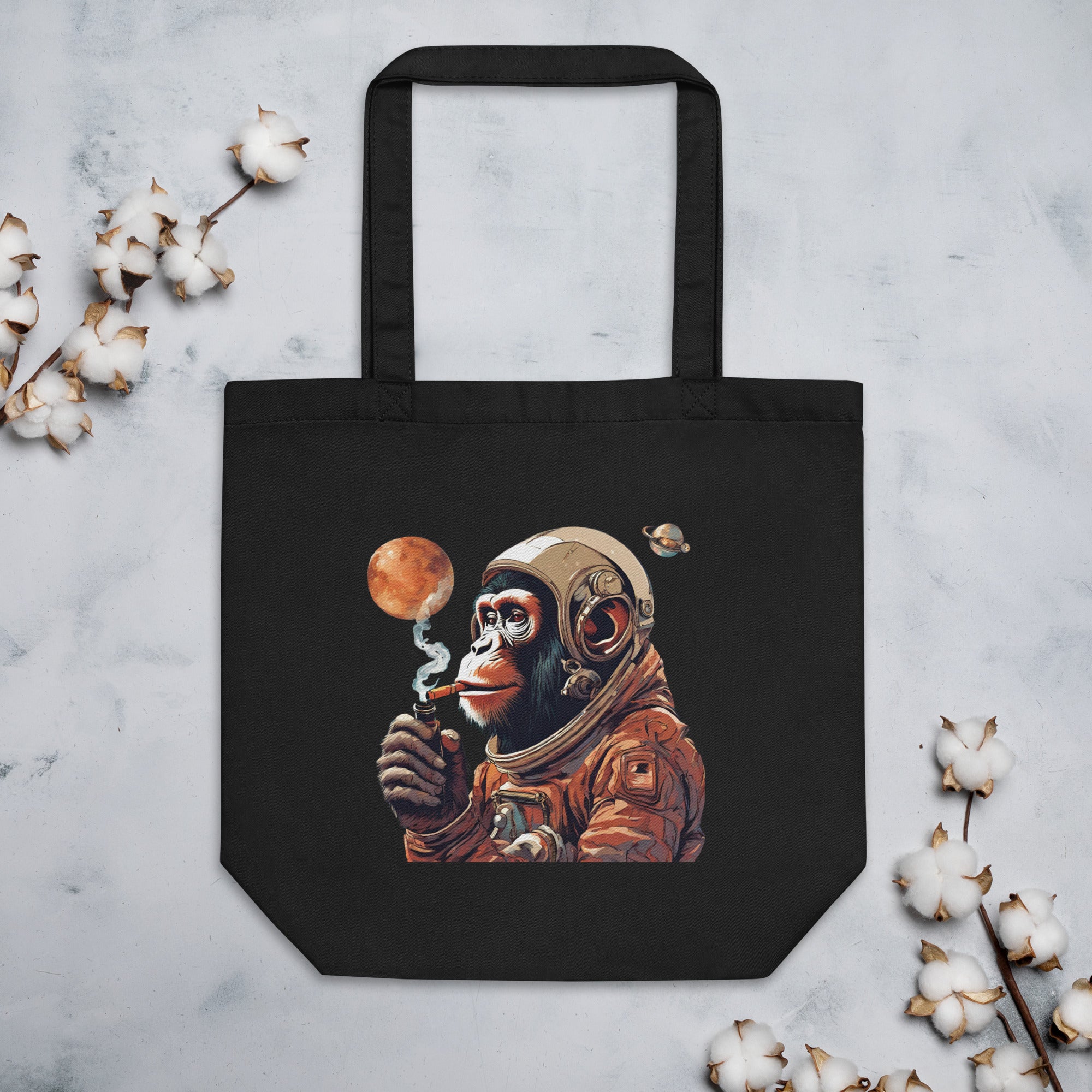 Ape Astronaut Eco Tote Bag