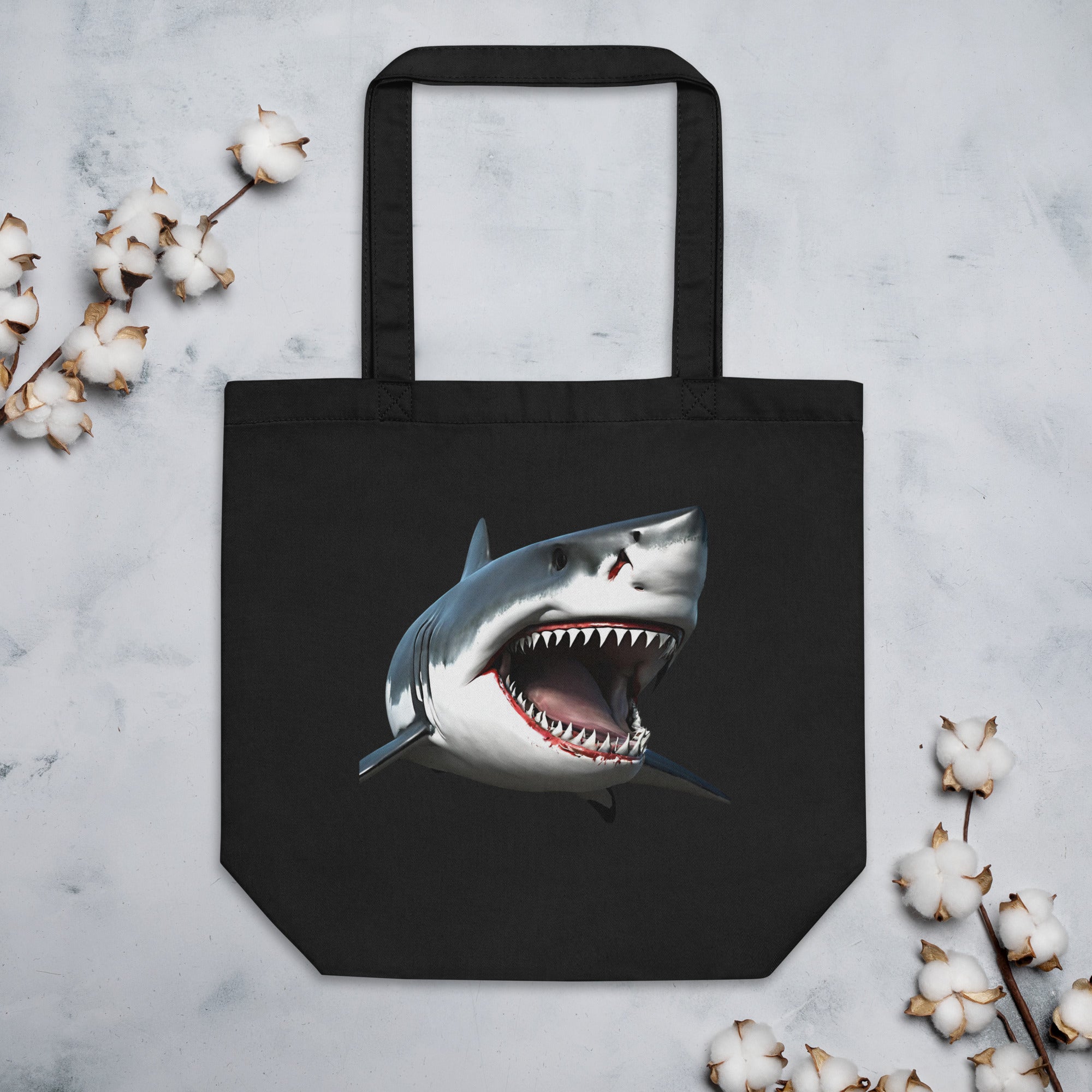 Great White Bite Eco Tote Bag