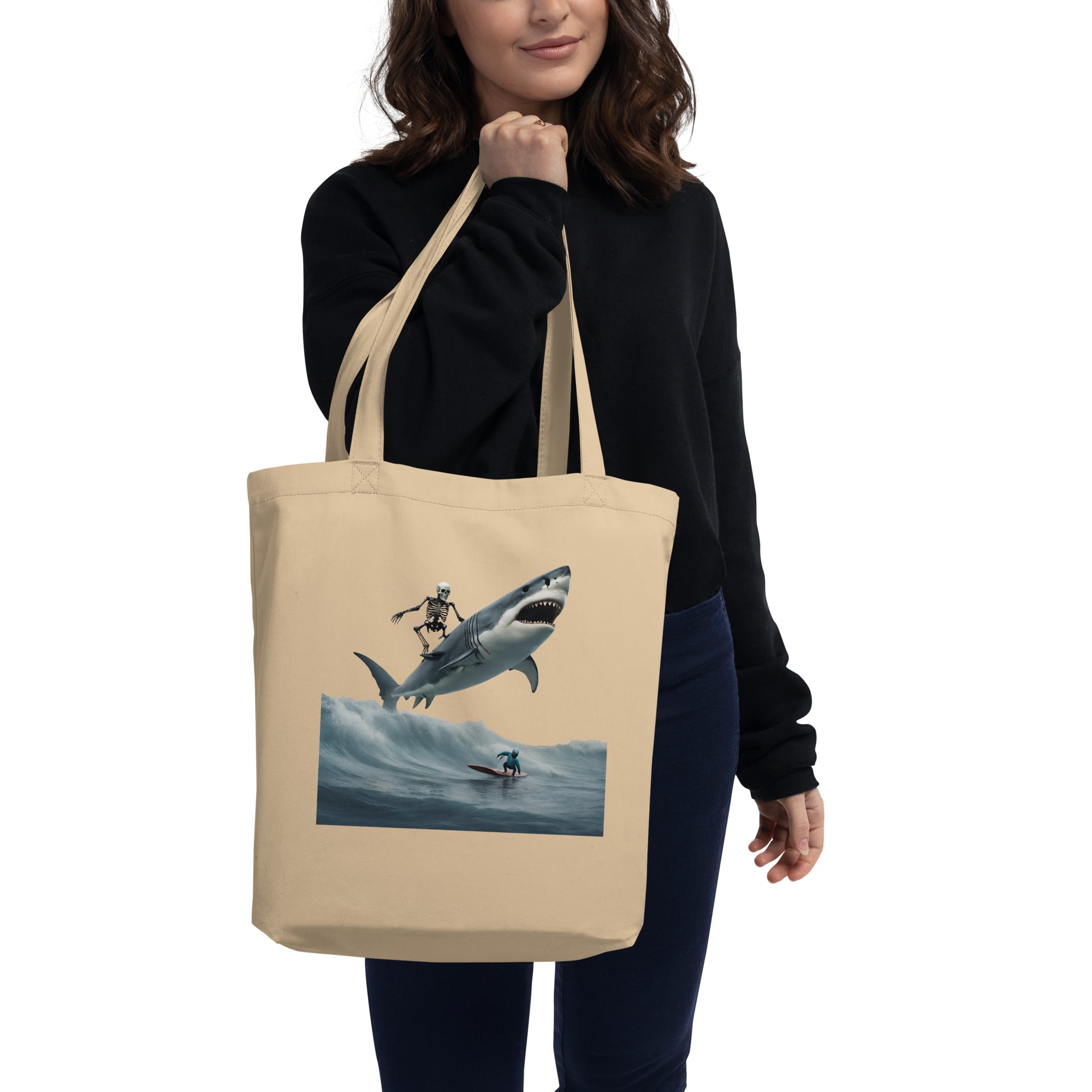 Shark Shredder Eco Tote Bag