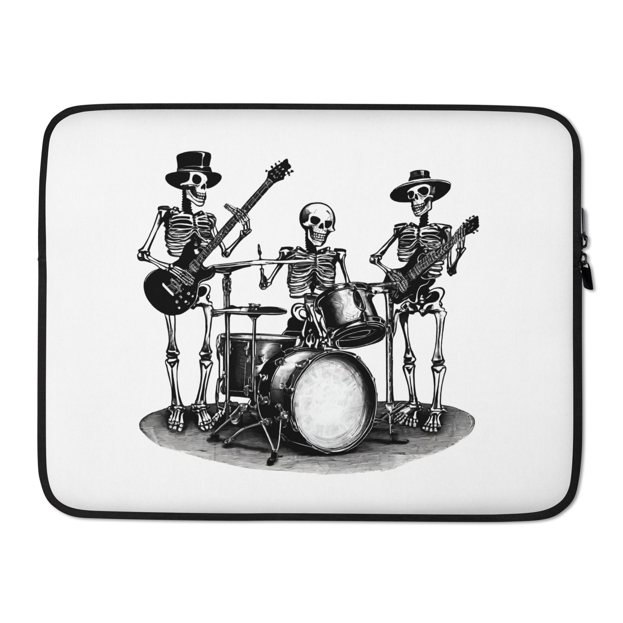 Skeleton Band Laptop Sleeve