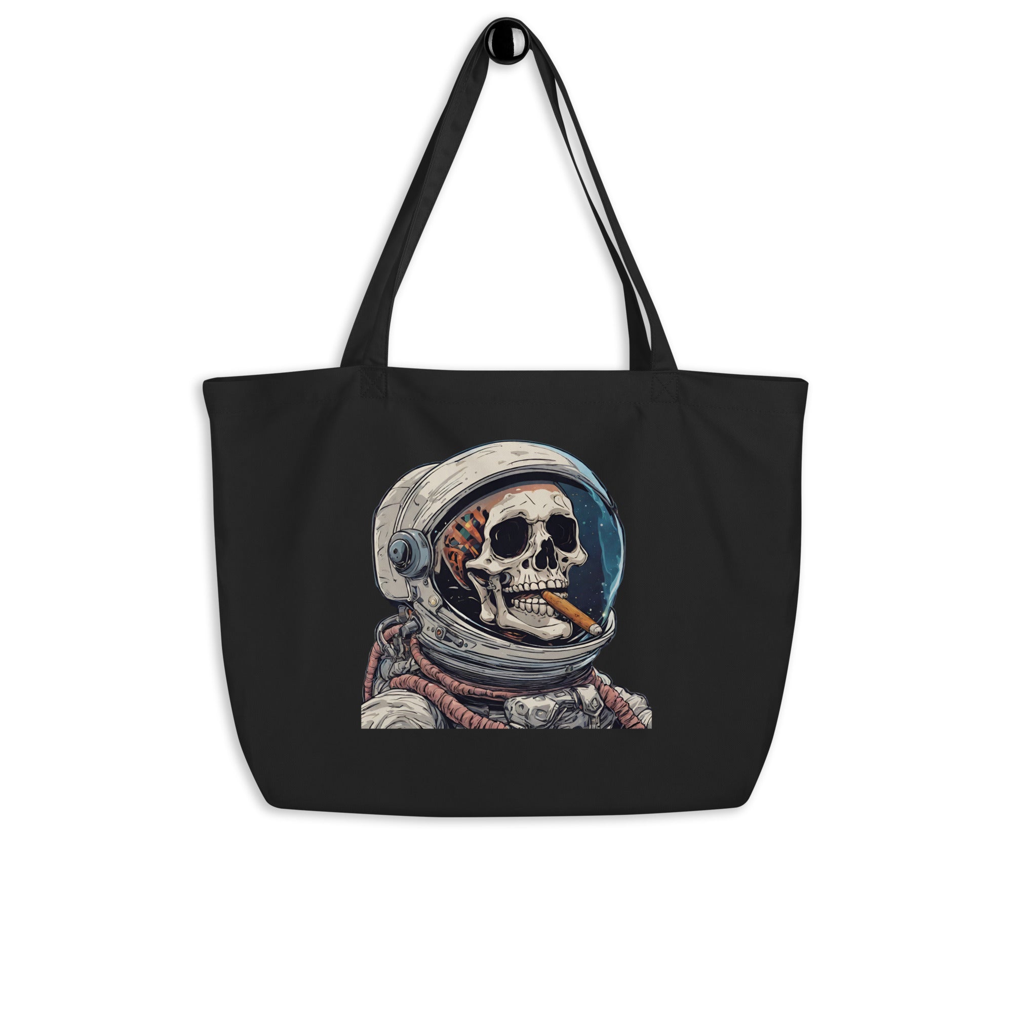 Space Blaze Large Organic Tote Bag