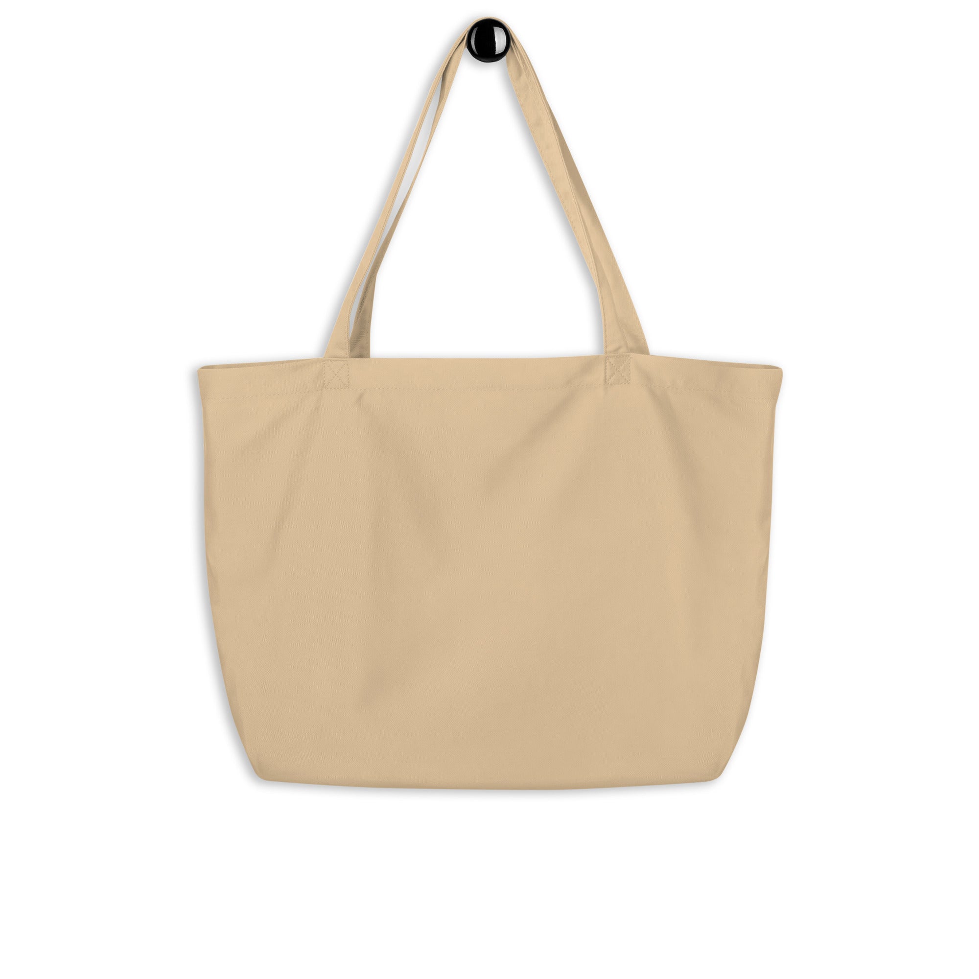 Till the Wheels Fall Off Large Organic Tote Bag