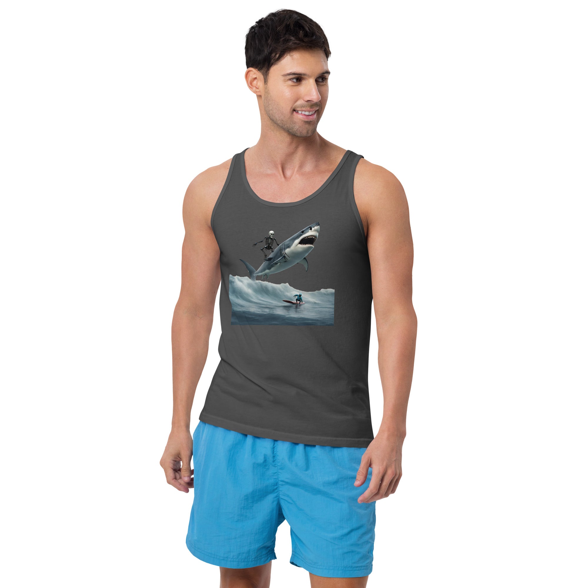 Shark Shredder Men's Tank Top