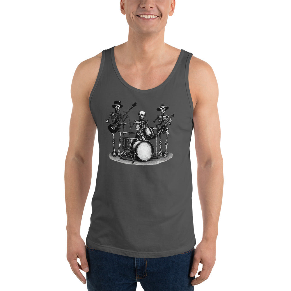 Skeleton Band Men's Tank Top