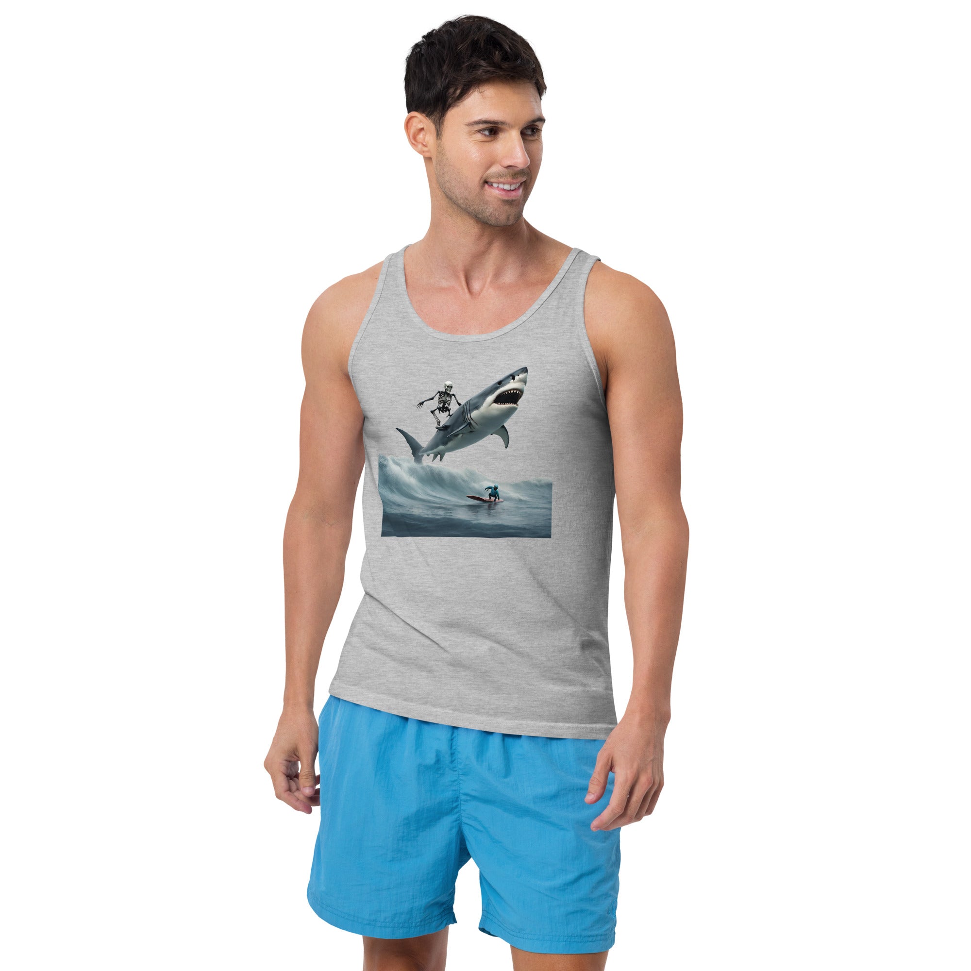 Shark Shredder Men's Tank Top