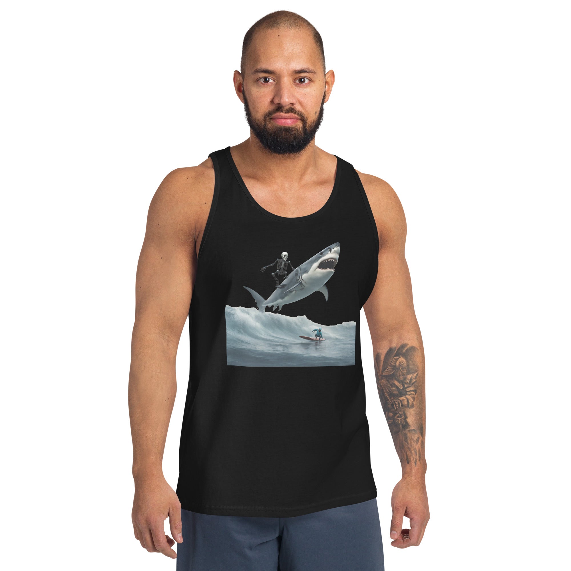 Shark Shredder Men's Tank Top