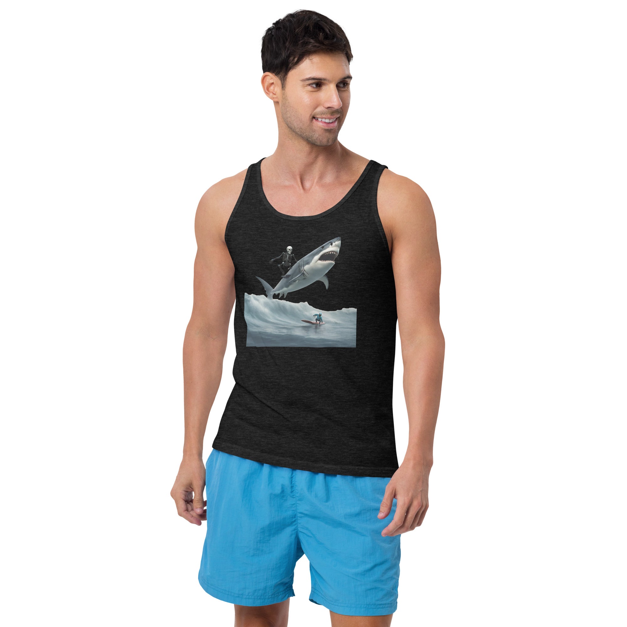 Shark Shredder Men's Tank Top