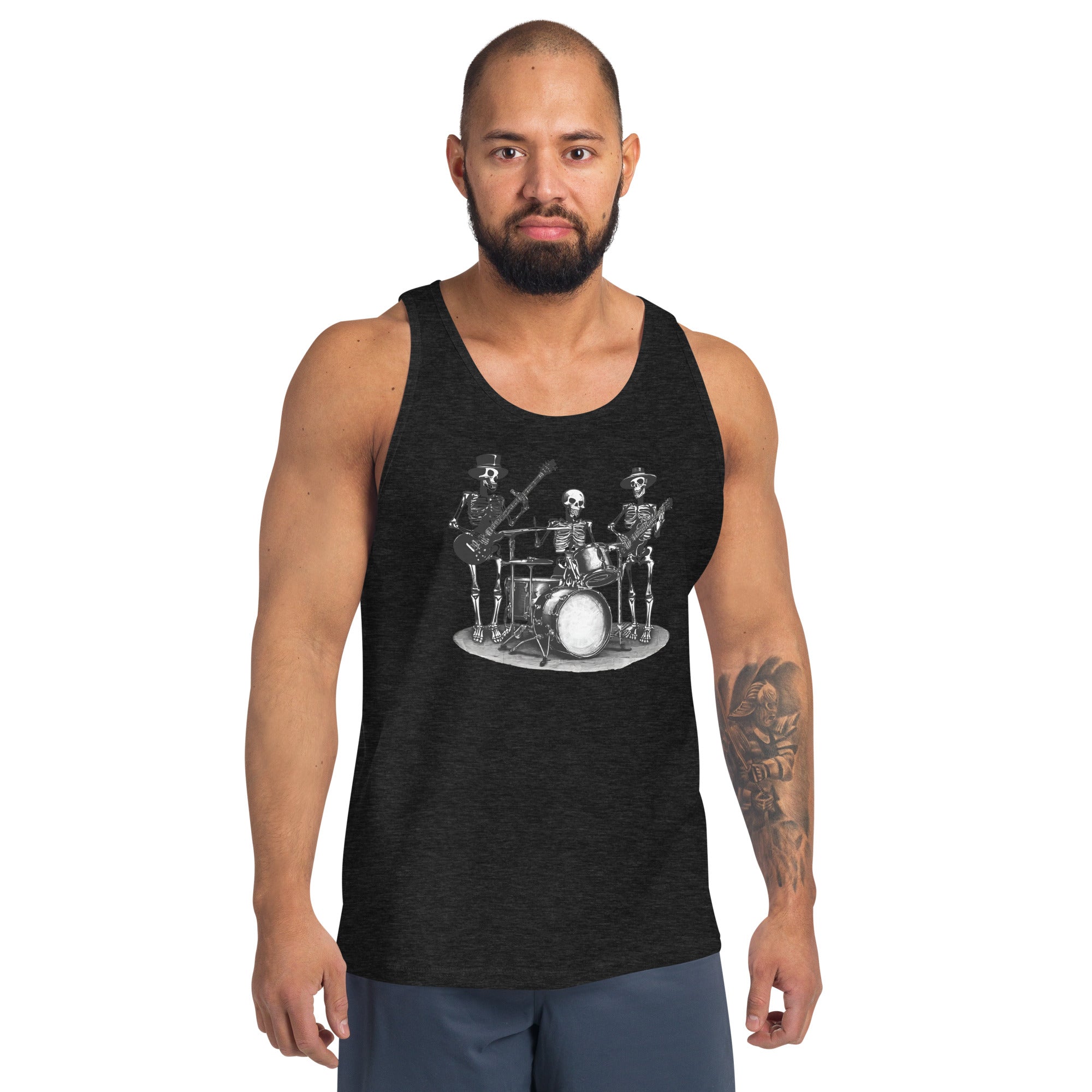 Skeleton Band Men's Tank Top