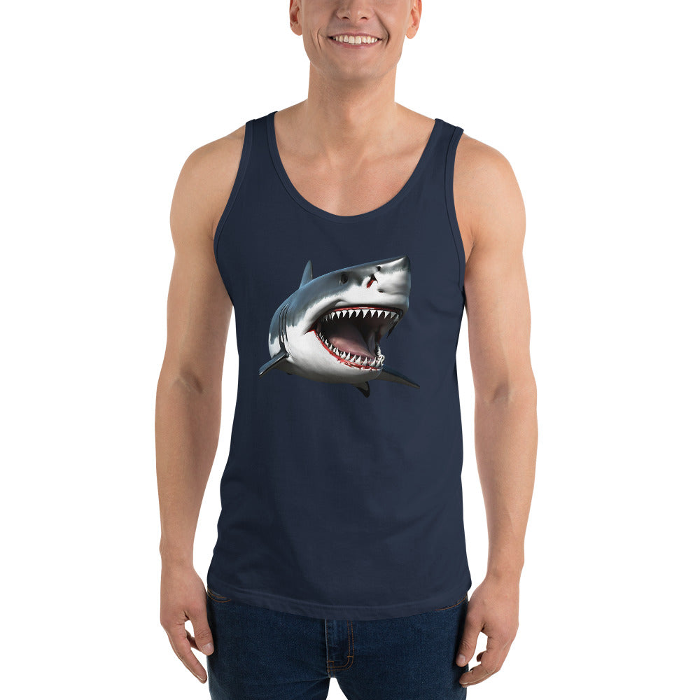 Great White Bite Men's Tank Top