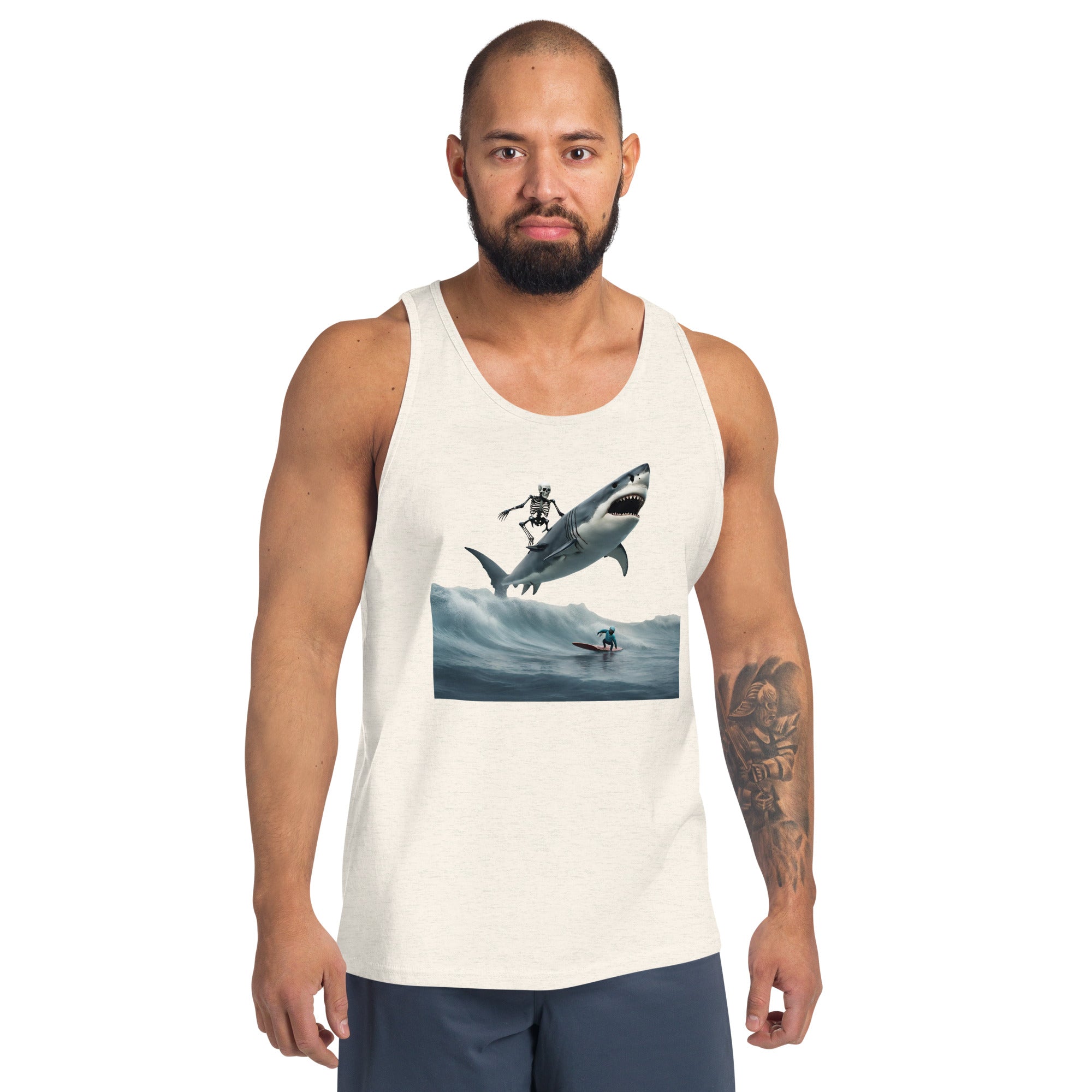 Shark Shredder Men's Tank Top