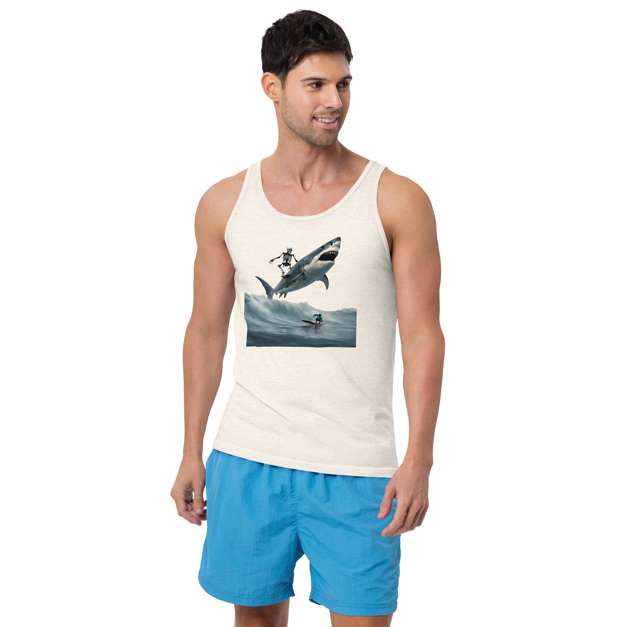 Shark Shredder Men's Tank Top