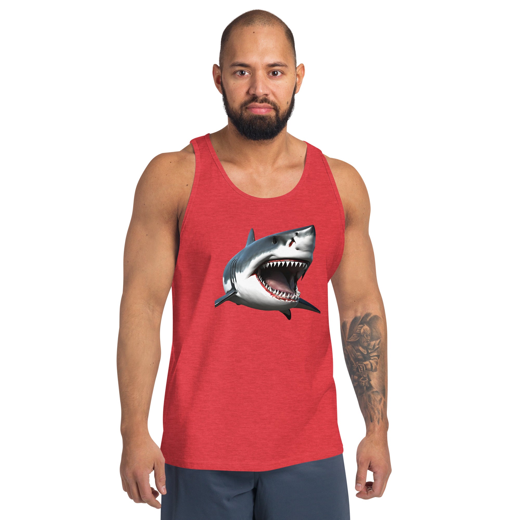 Great White Bite Men's Tank Top