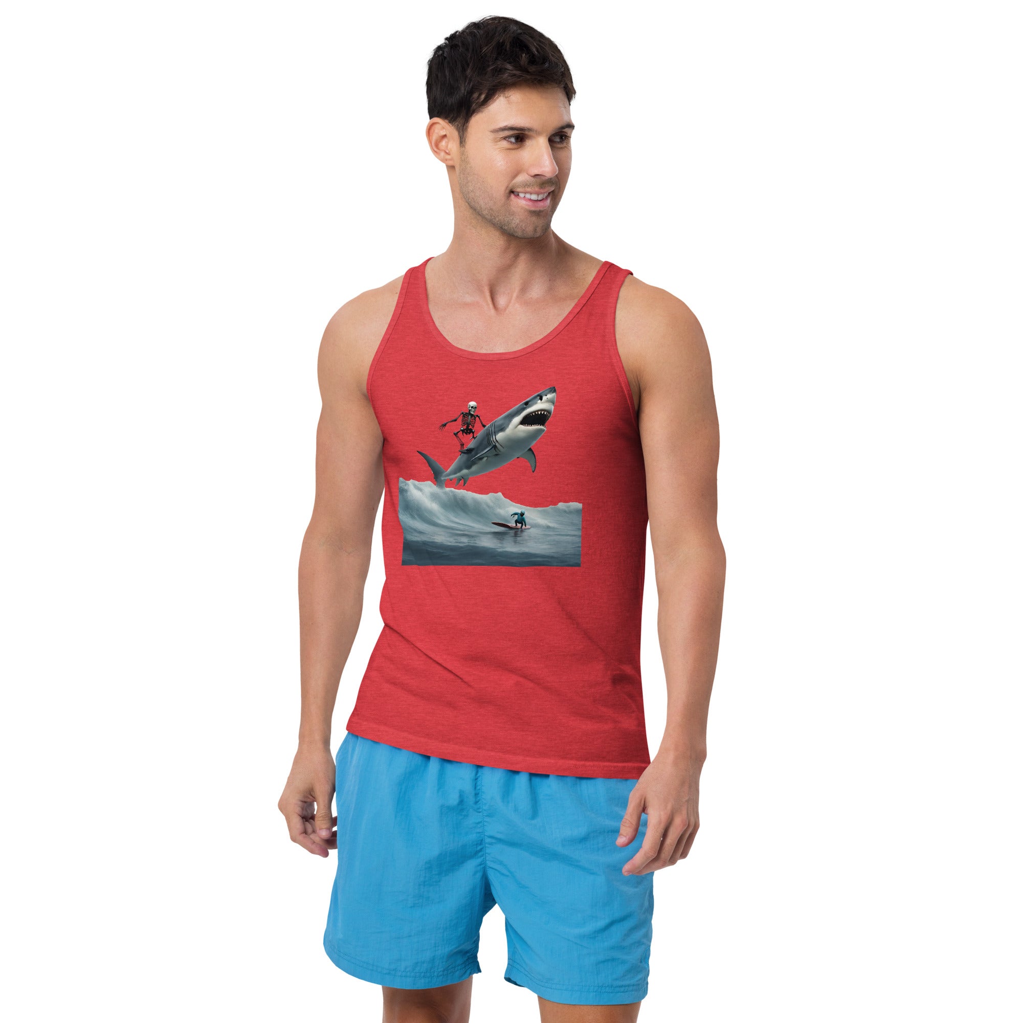 Shark Shredder Men's Tank Top