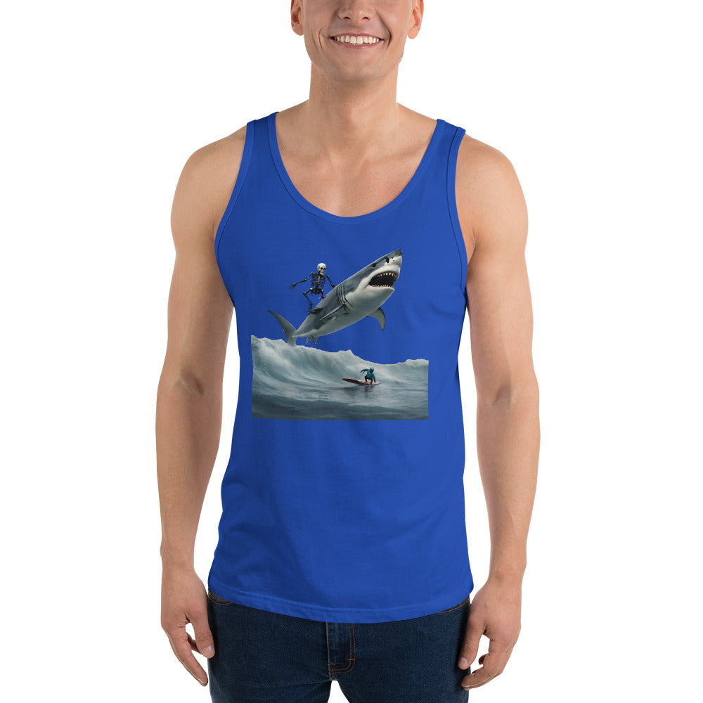 Shark Shredder Men's Tank Top