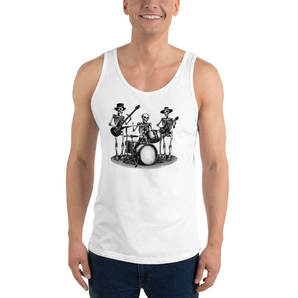 Skeleton Band Men's Tank Top