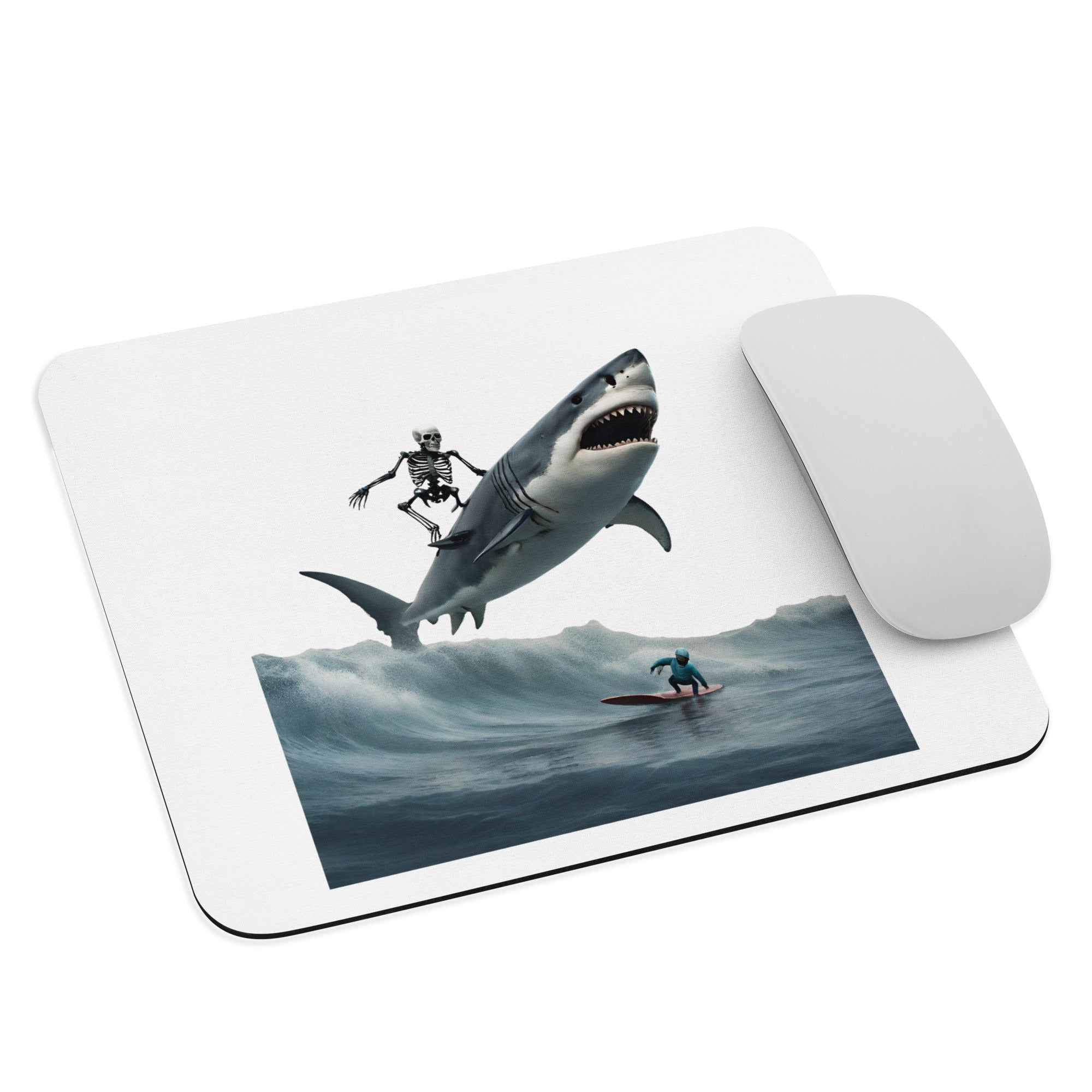 Shark Shredder Mouse Pad