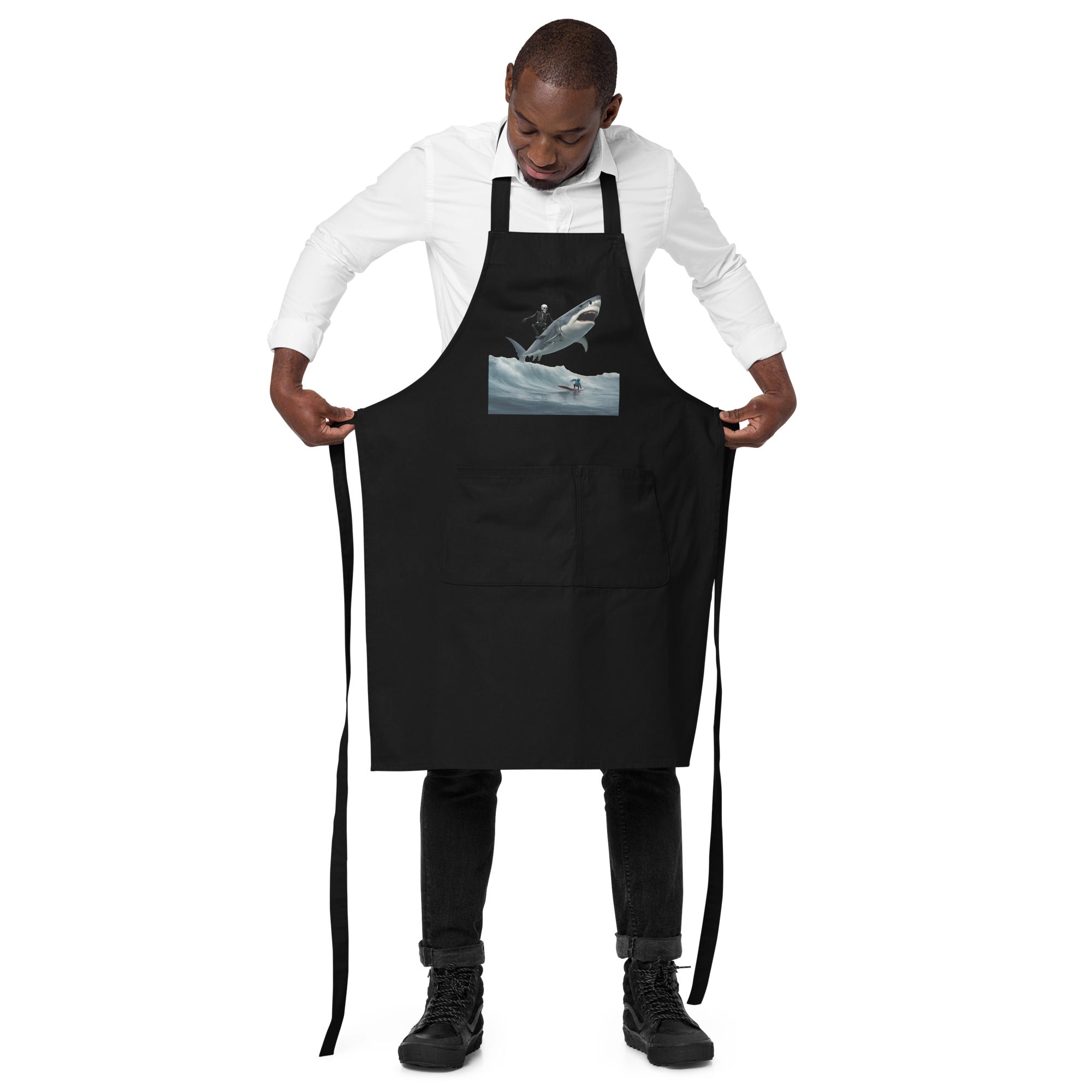 Shark Shredder Organic Cotton Apron