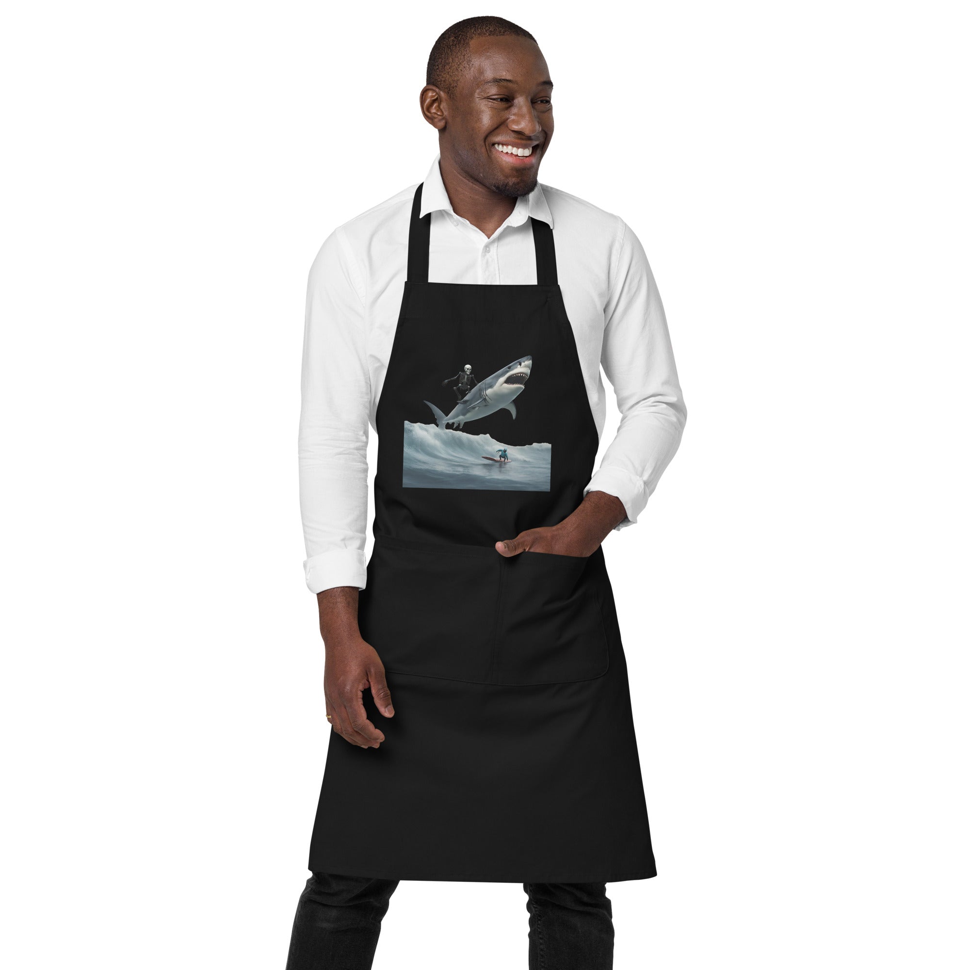 Shark Shredder Organic Cotton Apron