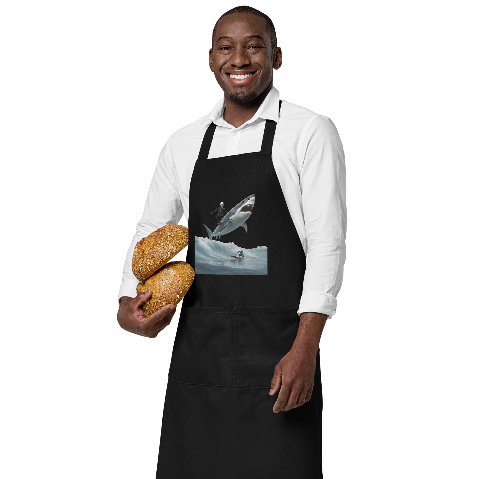 Shark Shredder Organic Cotton Apron