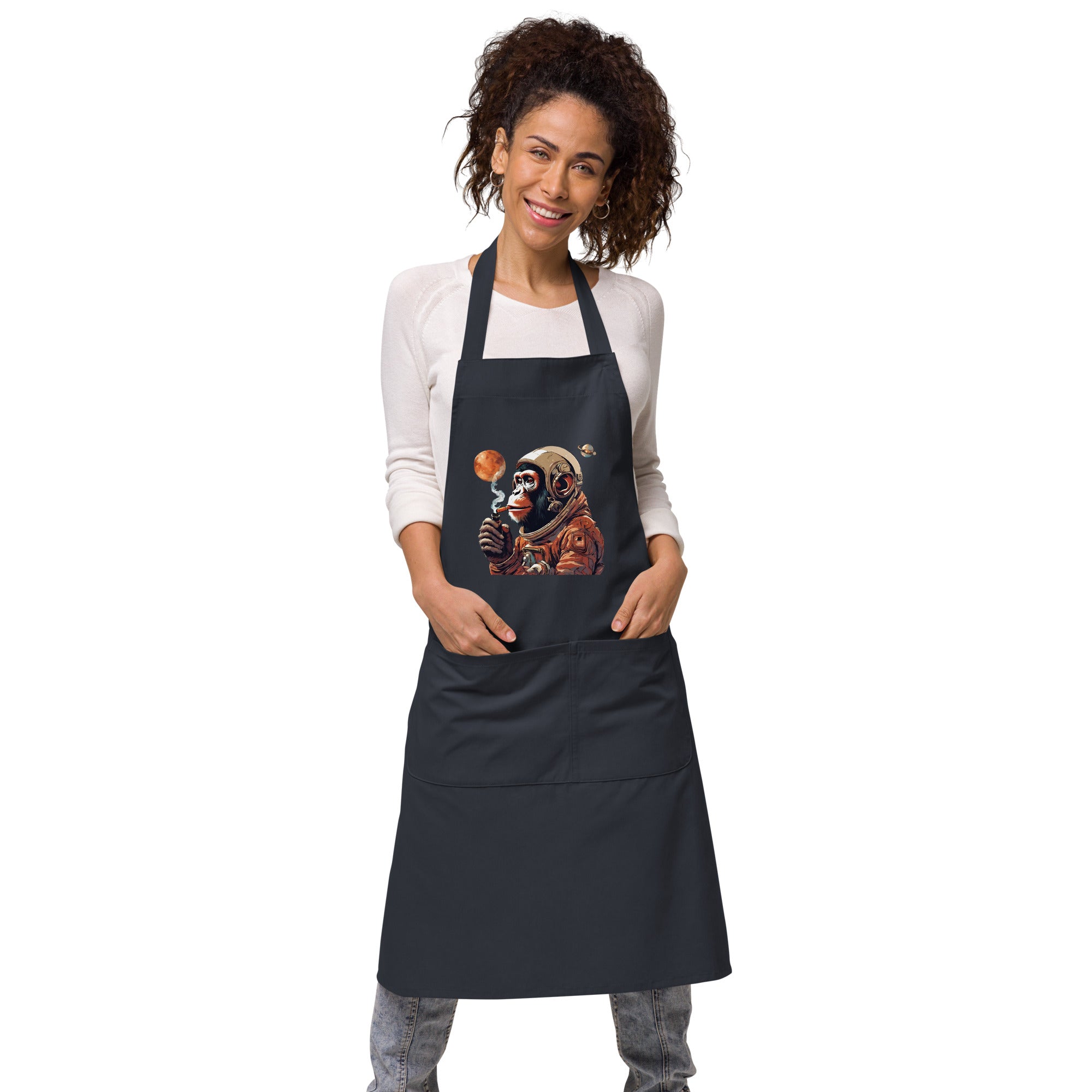 Ape Astronaut Organic Cotton Apron