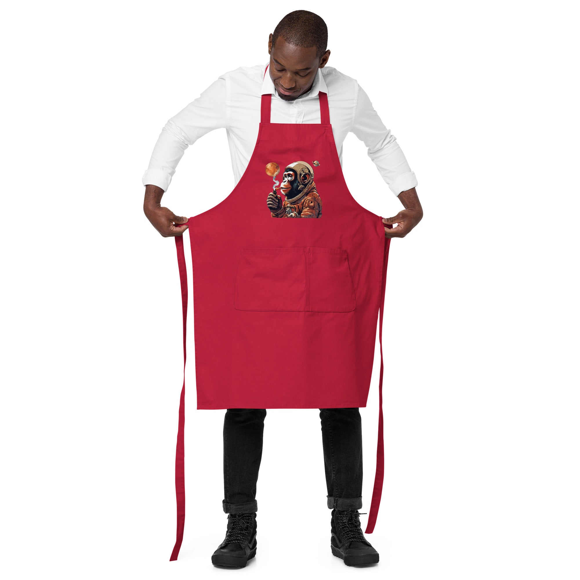 Ape Astronaut Organic Cotton Apron