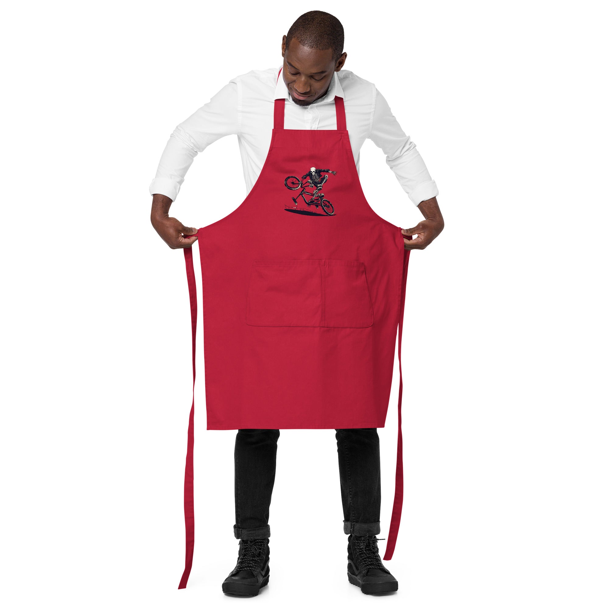 Till the Wheels Fall Off Organic Cotton Apron