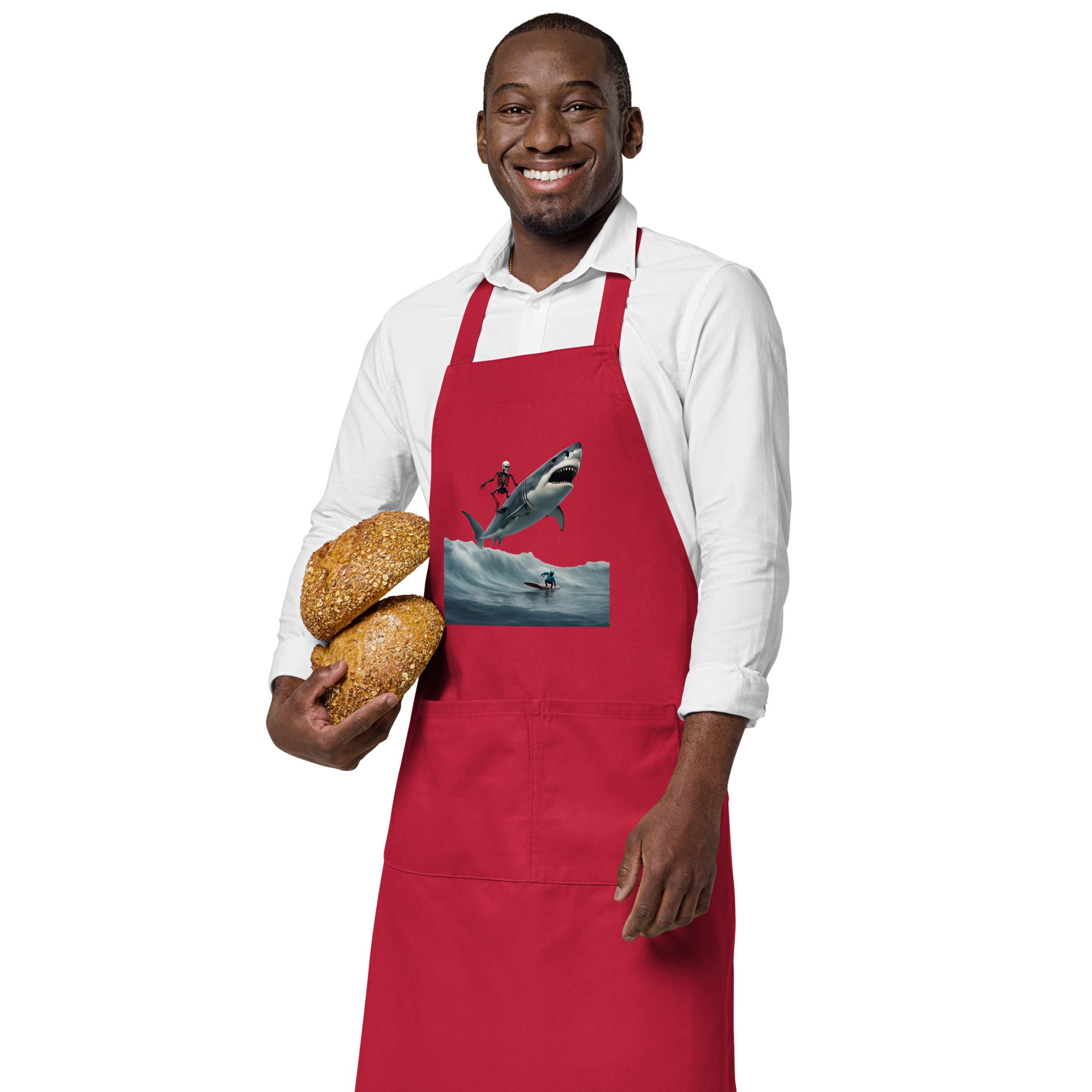 Shark Shredder Organic Cotton Apron