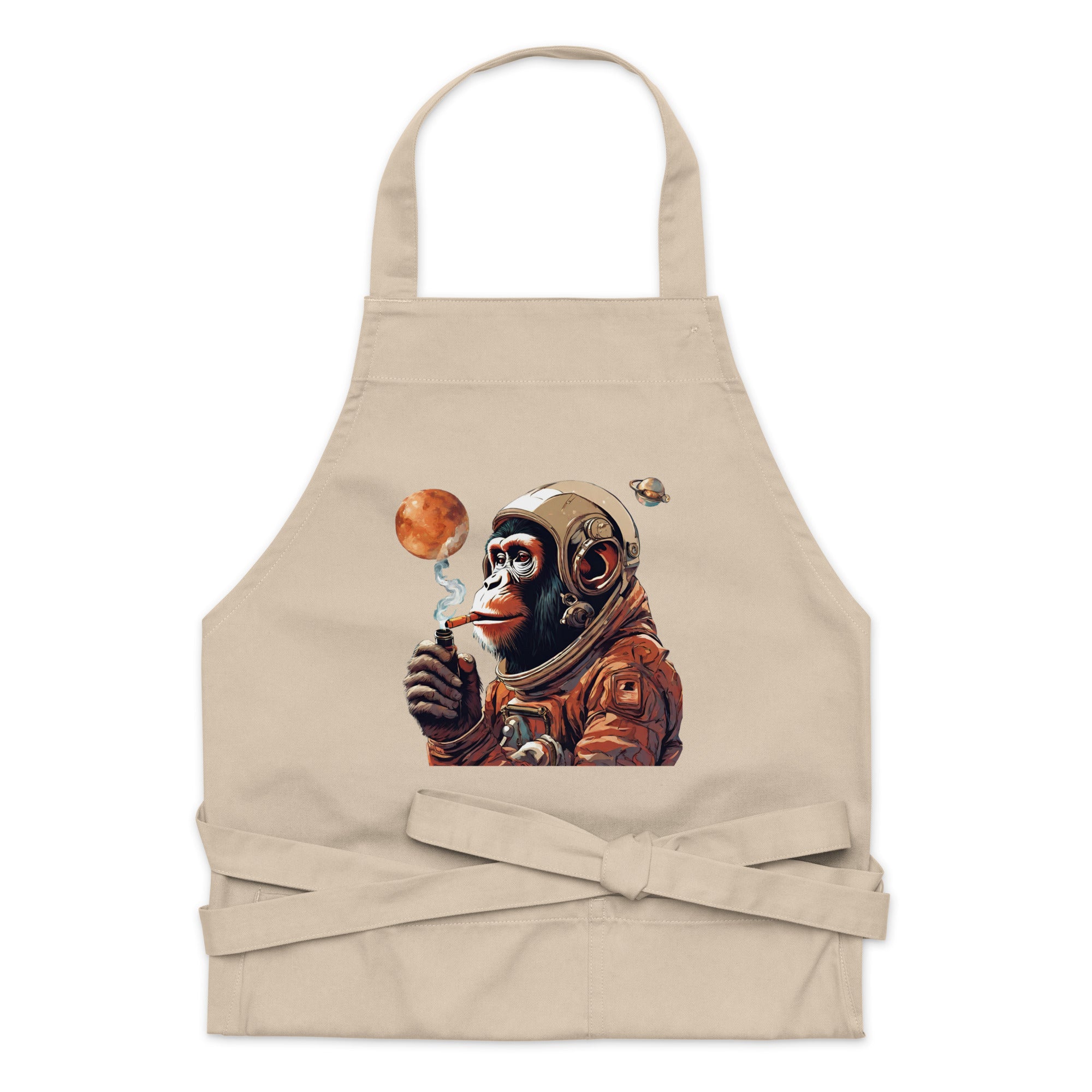 Ape Astronaut Organic Cotton Apron