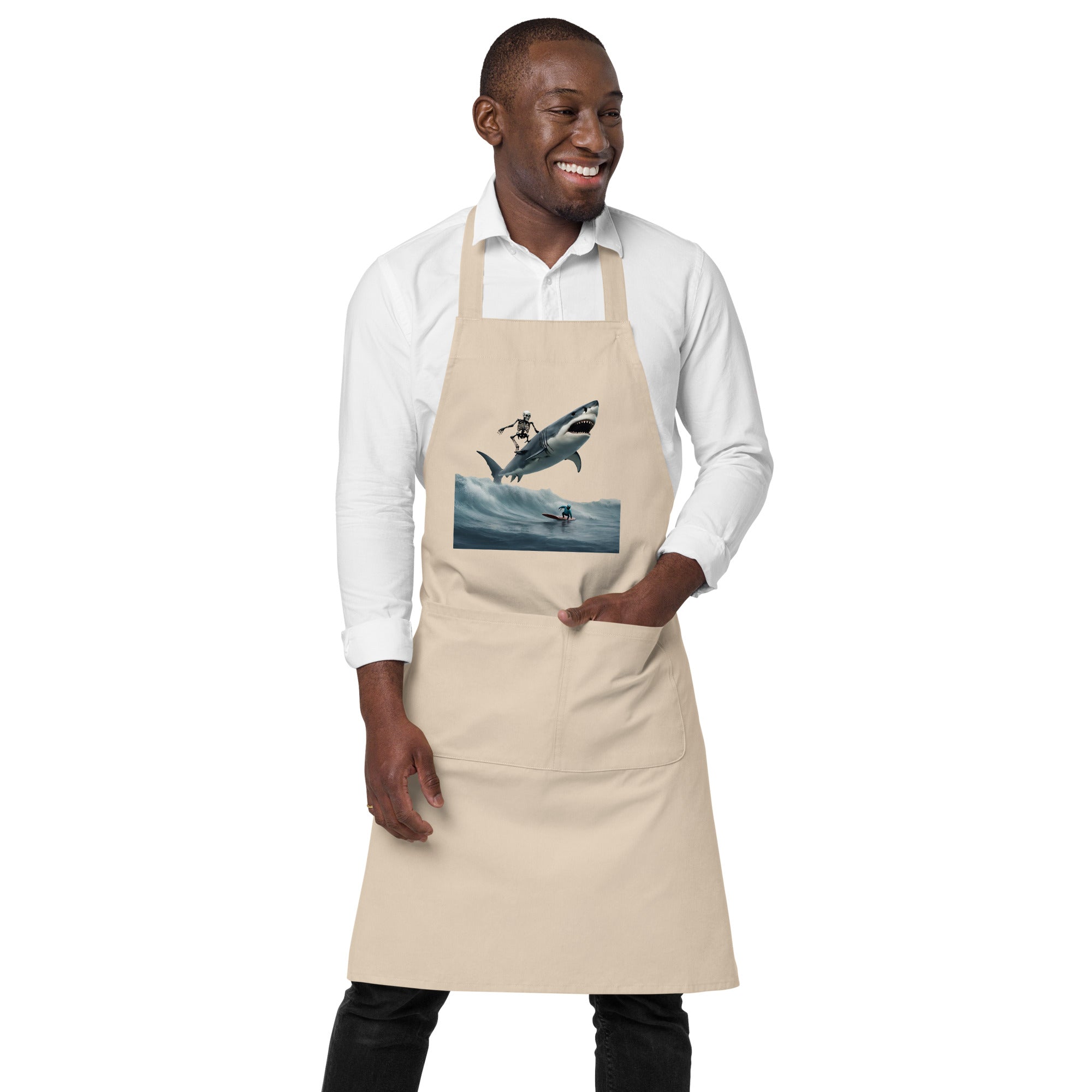 Shark Shredder Organic Cotton Apron