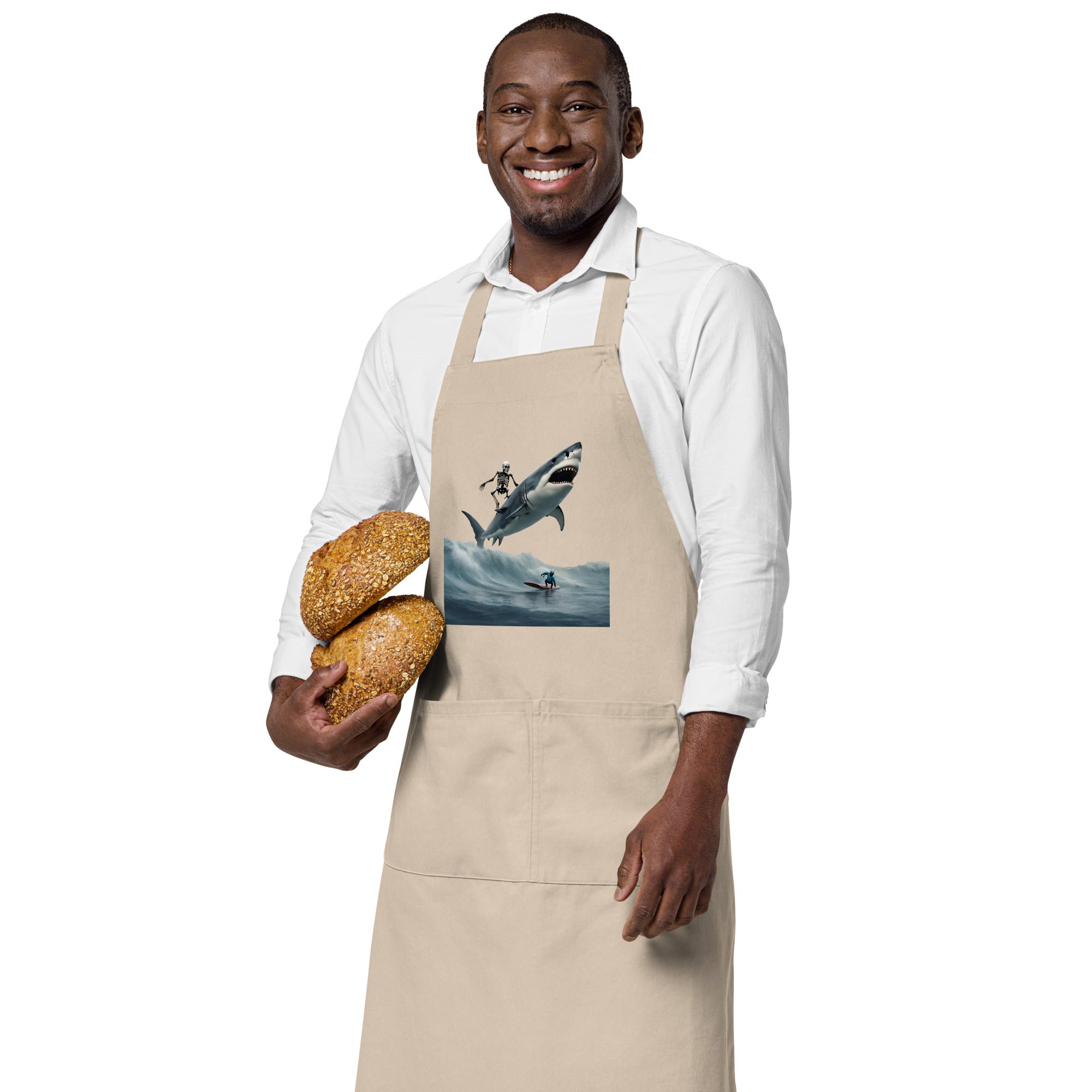 Shark Shredder Organic Cotton Apron