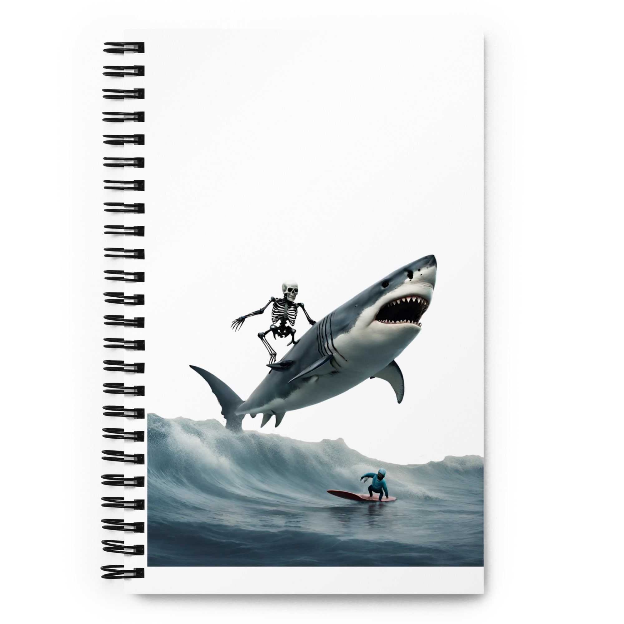 Shark Shredder Spiral Notebook