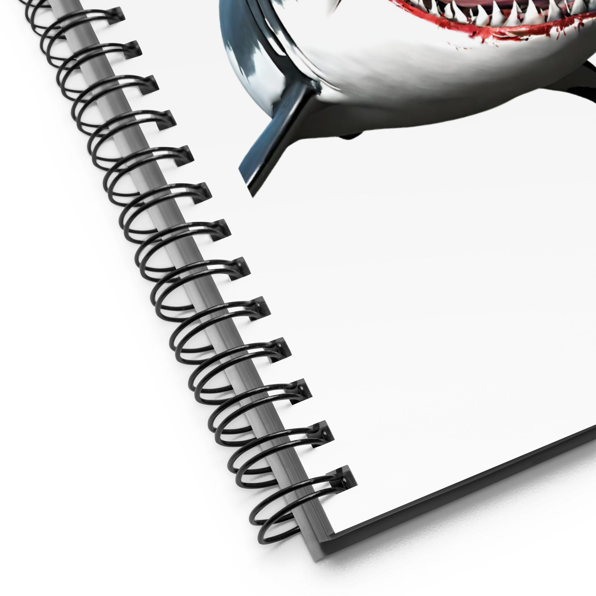 Great White Bite Spiral Notebook