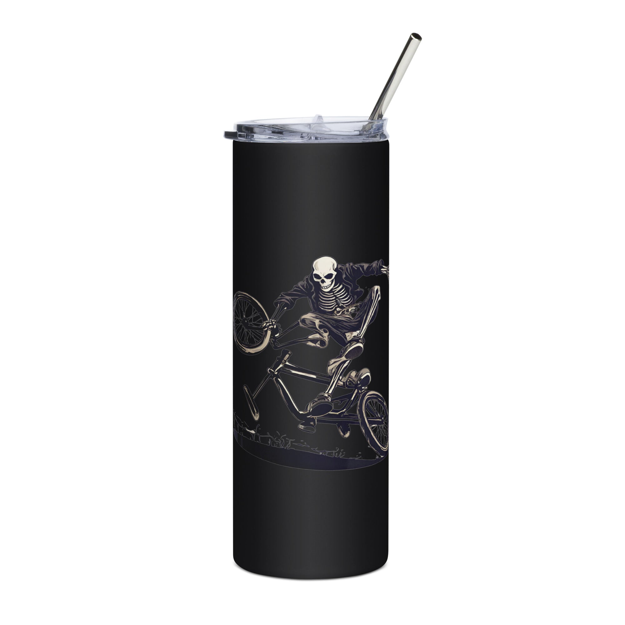 Till the Wheels Fall Off Stainless Steel Tumbler