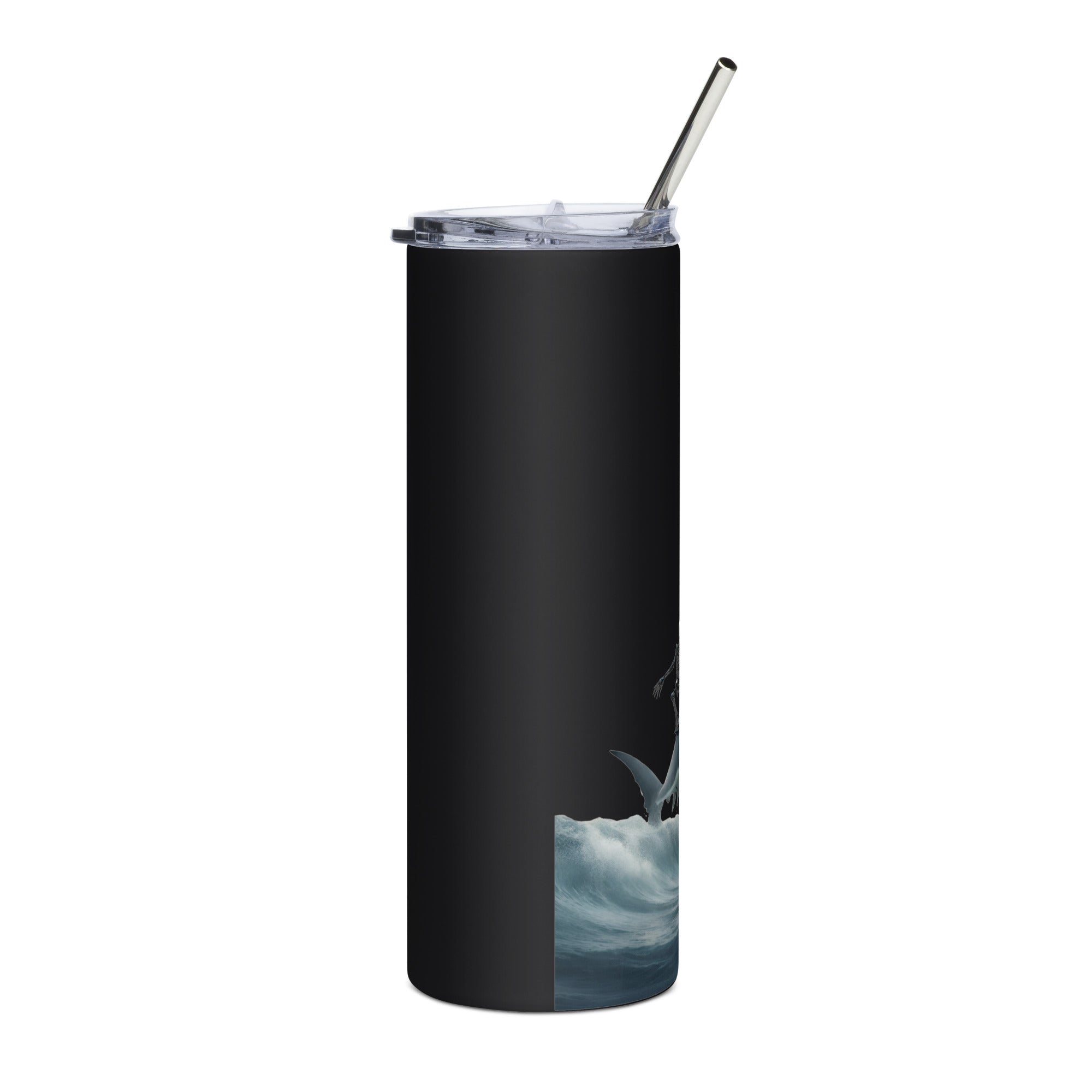 Shark Shredder Stainless Steel Tumbler