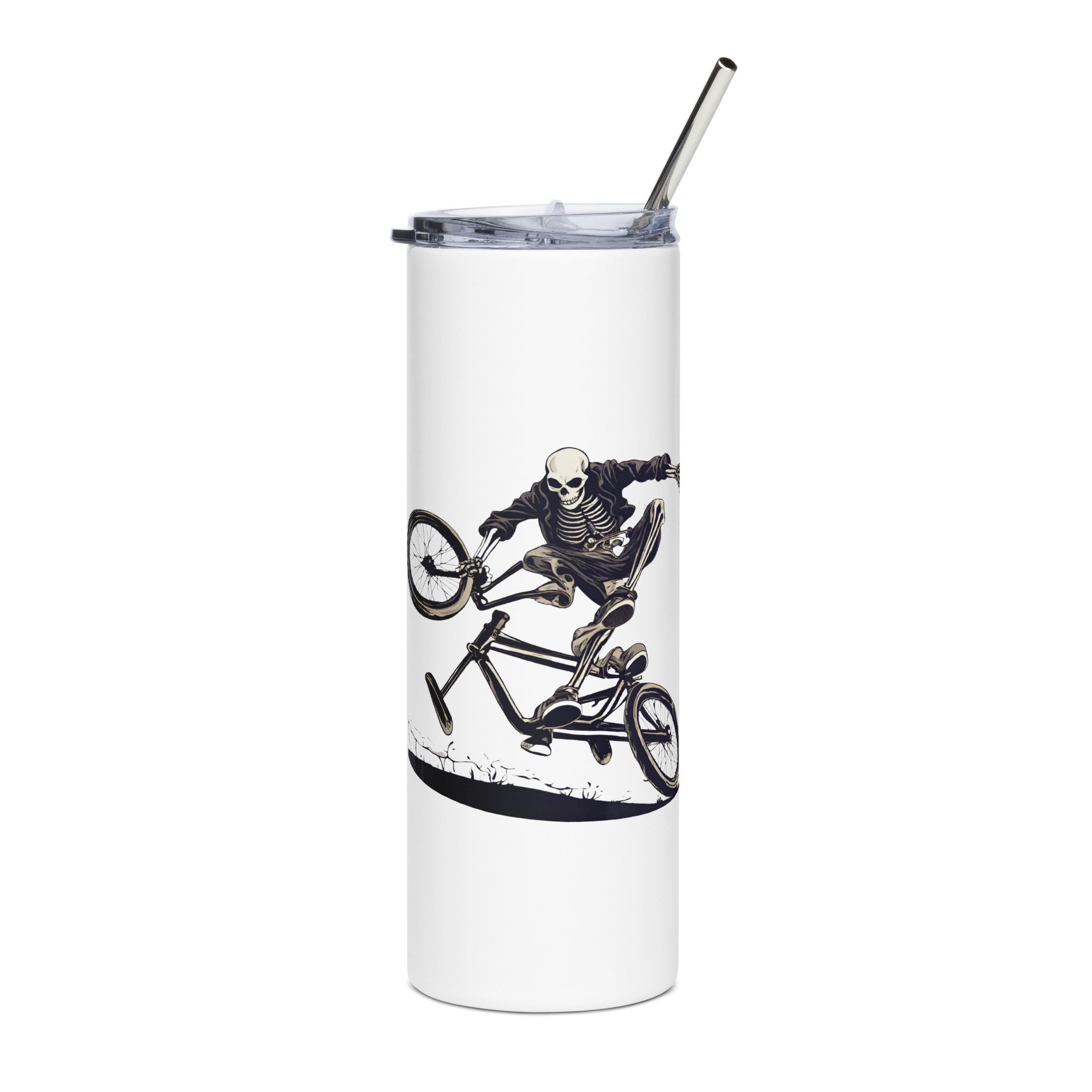 Till the Wheels Fall Off Stainless Steel Tumbler