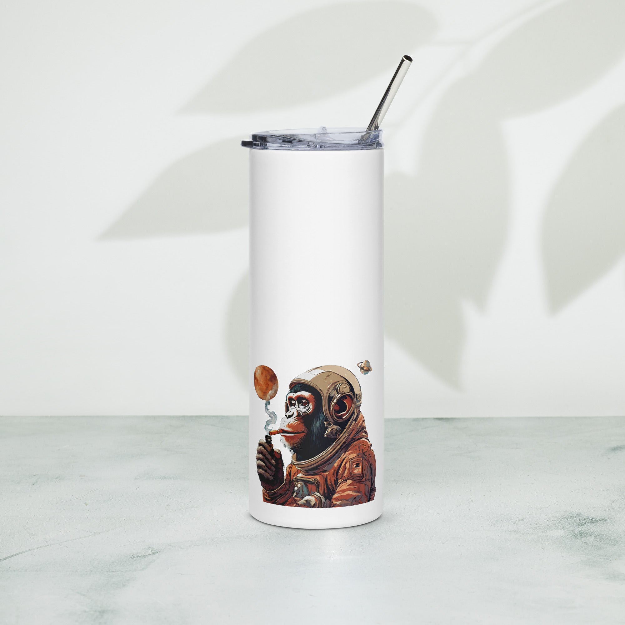 Ape Astronaut Stainless Steel Tumbler