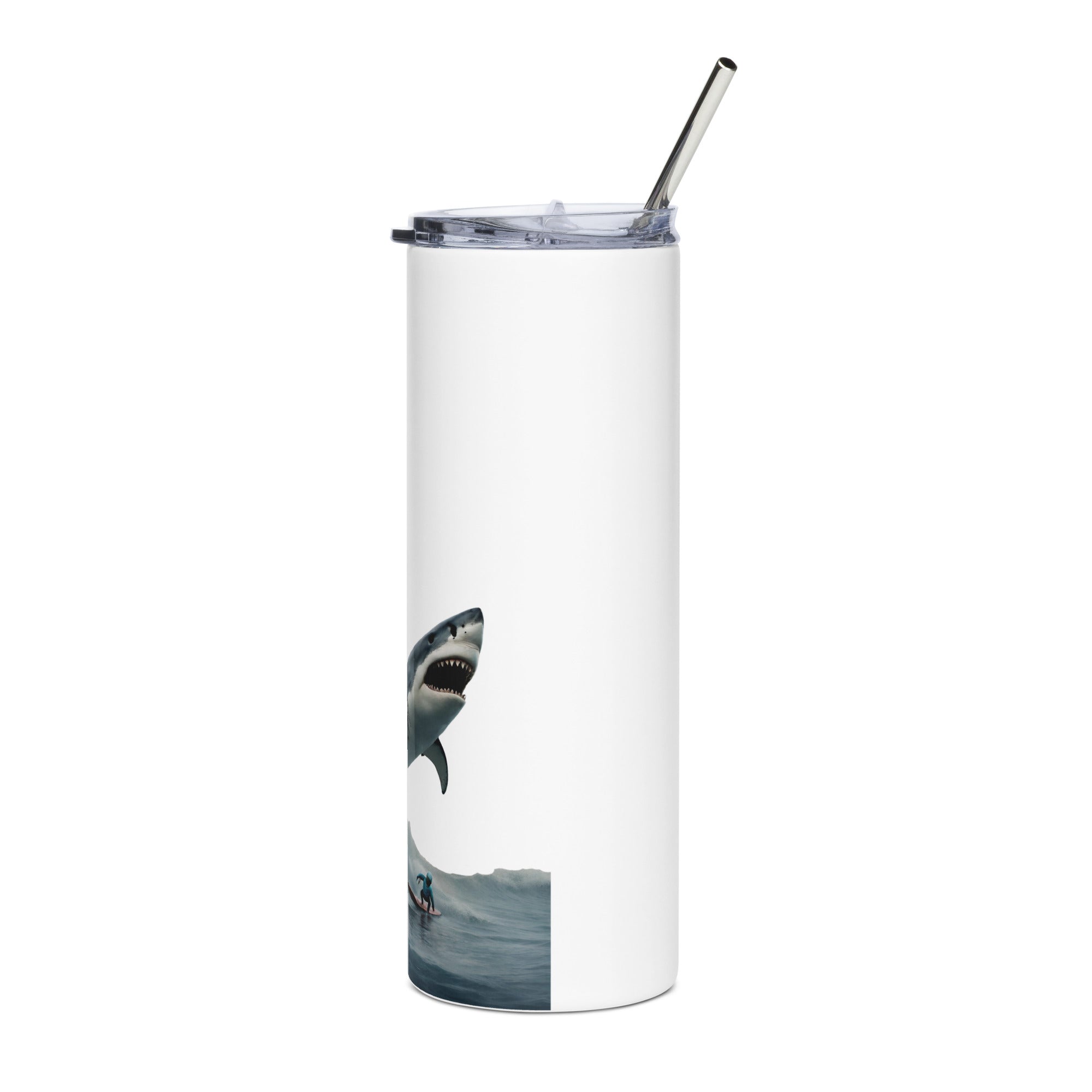 Shark Shredder Stainless Steel Tumbler