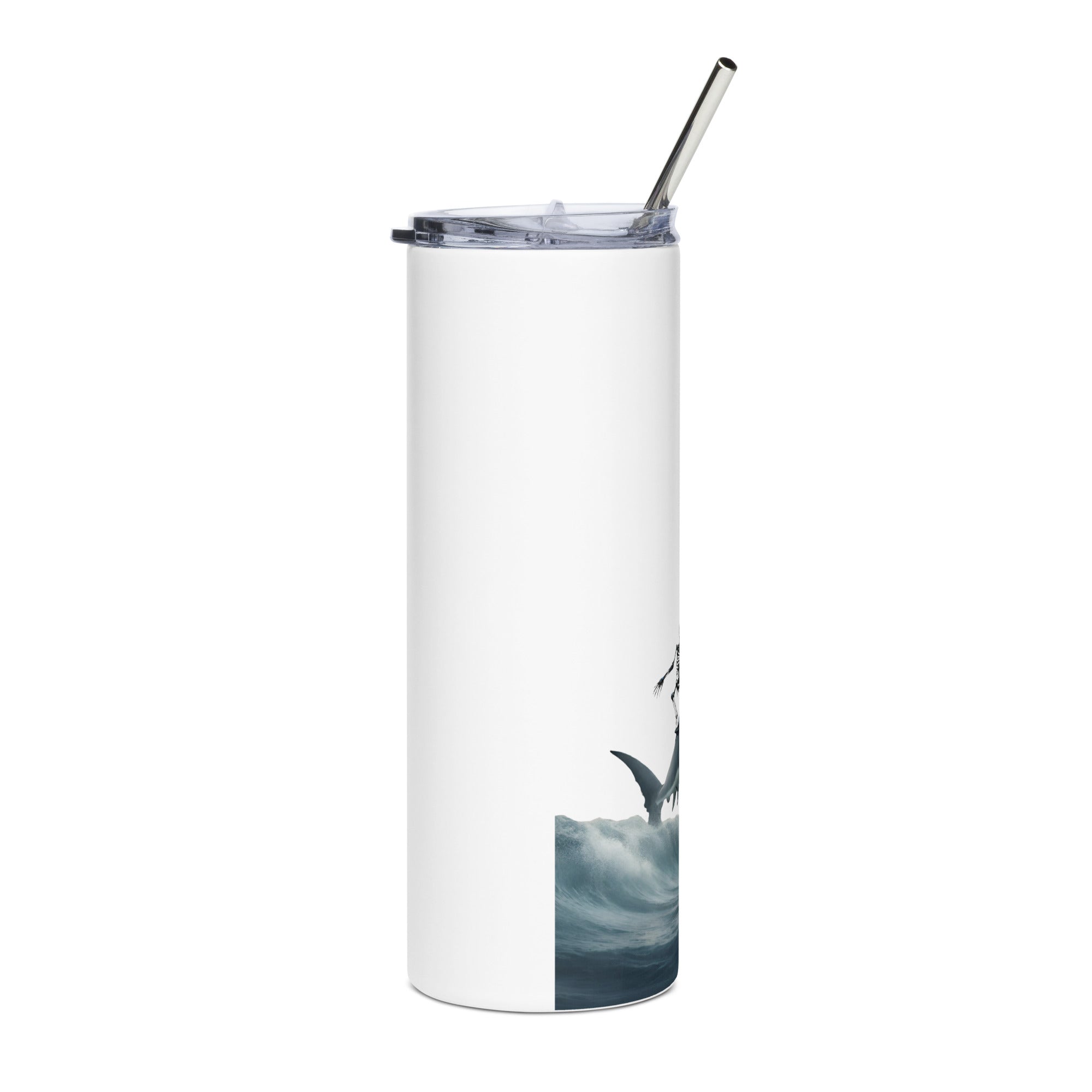 Shark Shredder Stainless Steel Tumbler