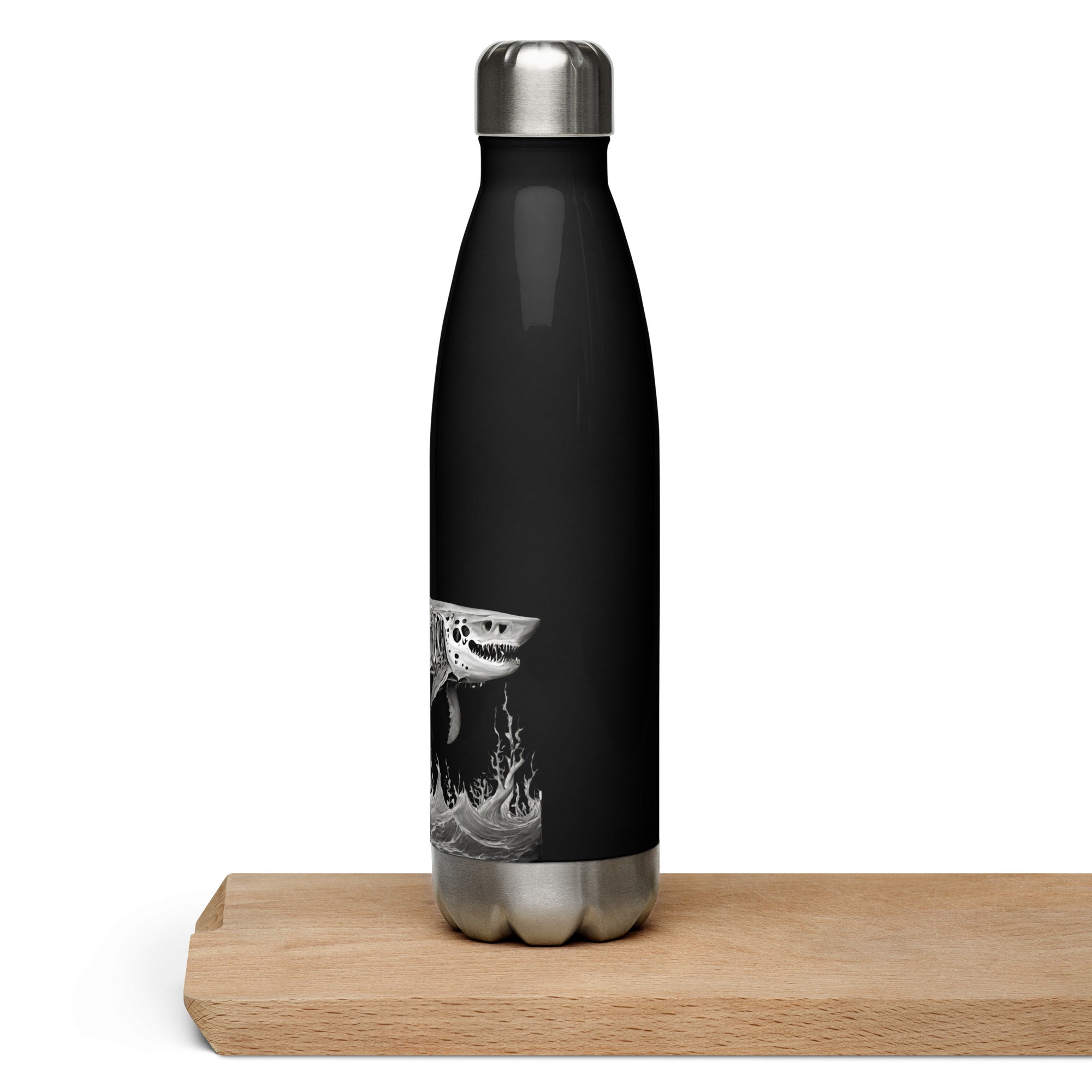 Skeleton Shark Stainless Steel Water Bottle