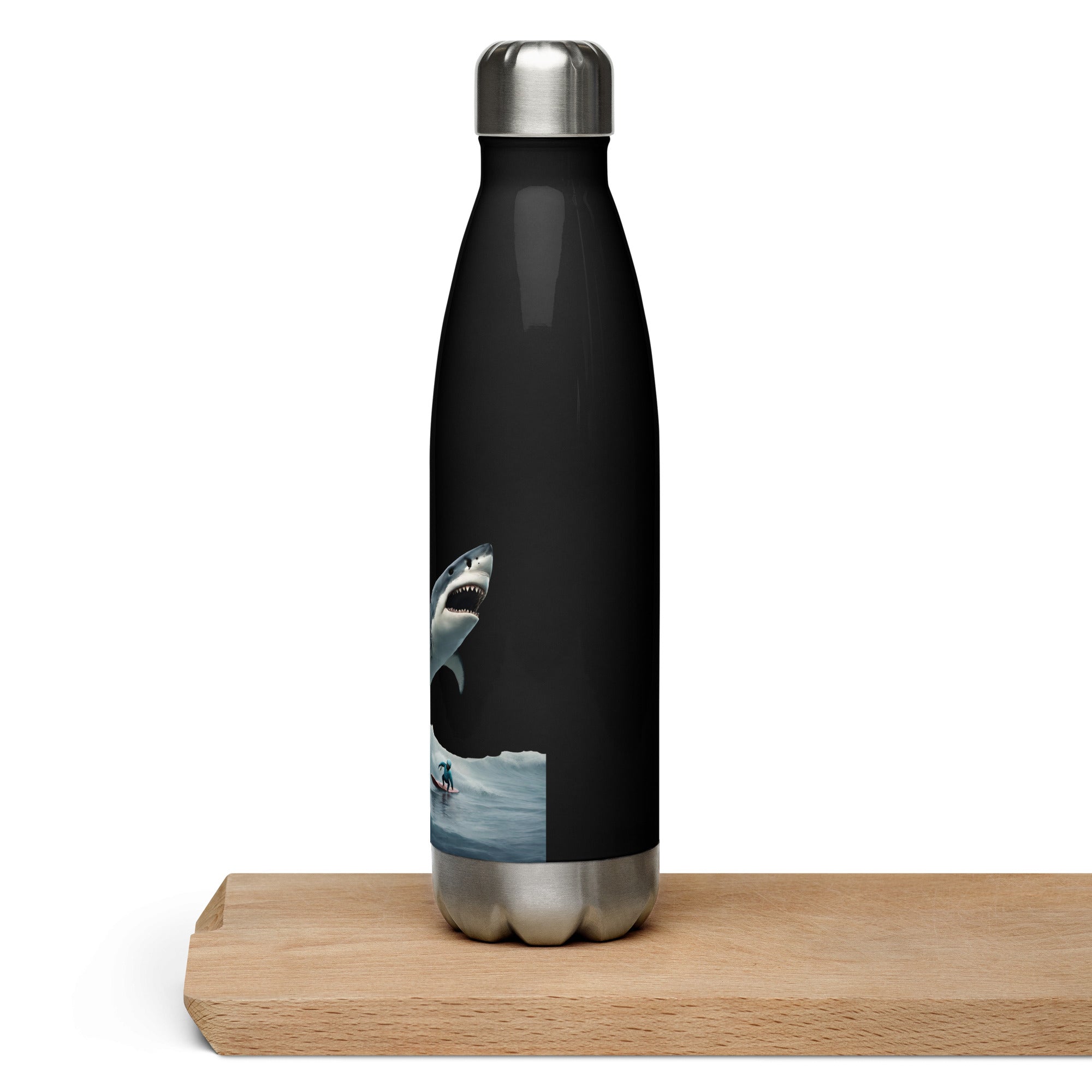 Shark Shredder Stainless Steel Water Bottle