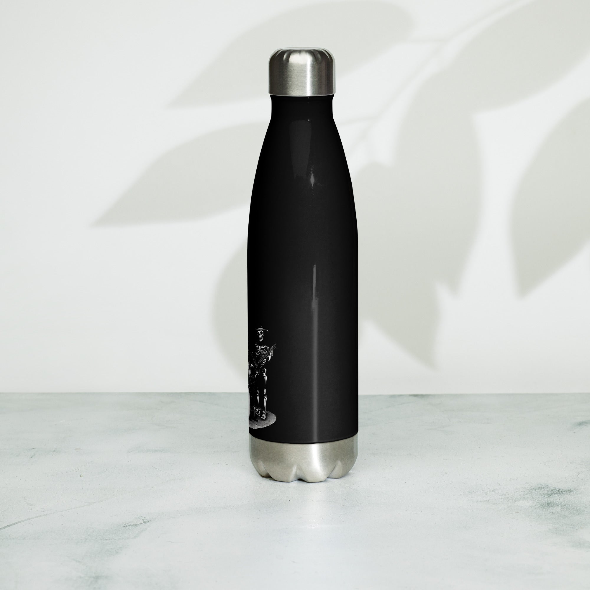 Skeleton Band Stainless Steel Water Bottle