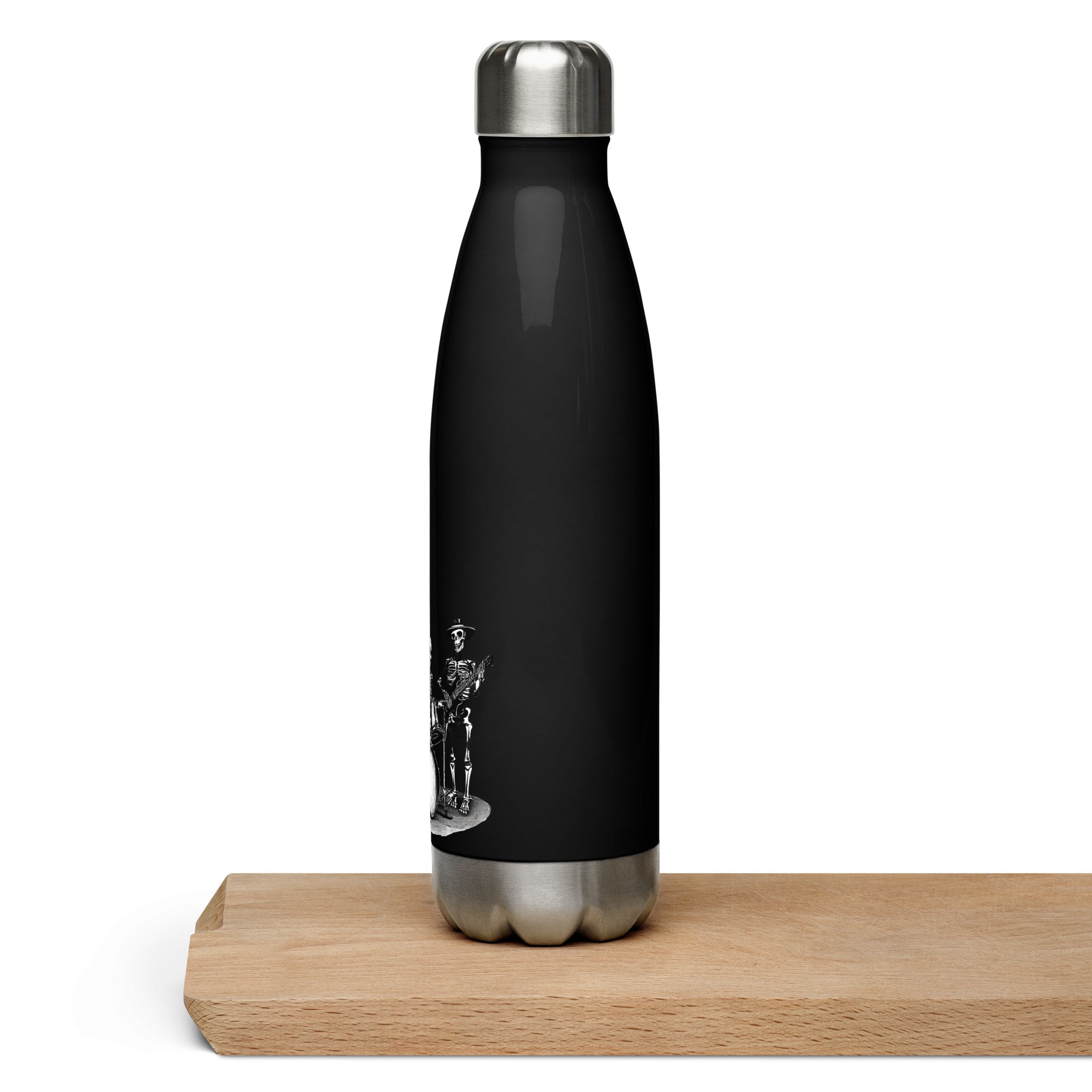 Skeleton Band Stainless Steel Water Bottle